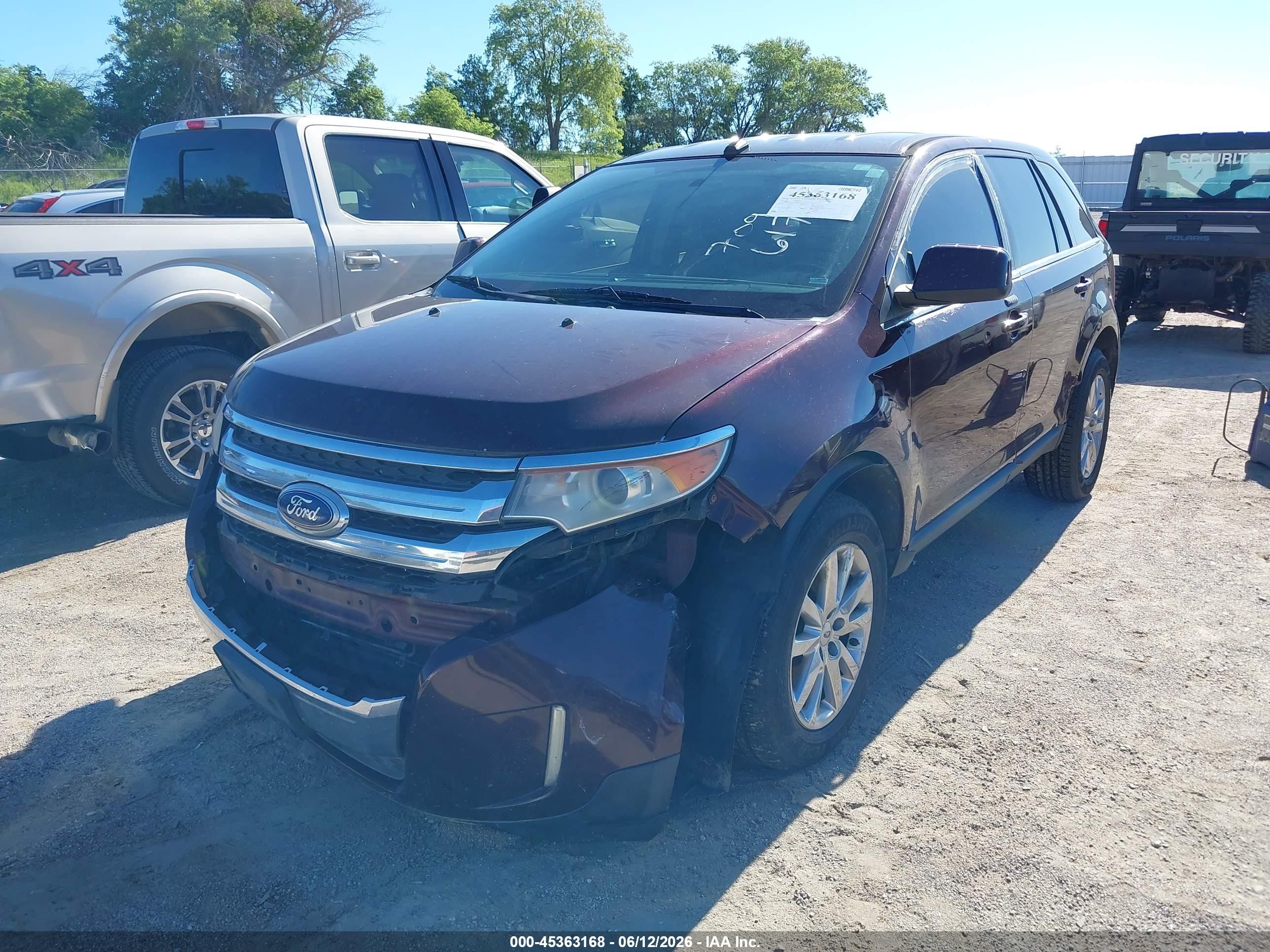 2011 Ford Edge Limited Purple vin: 2FMDK4KC2BBA08625