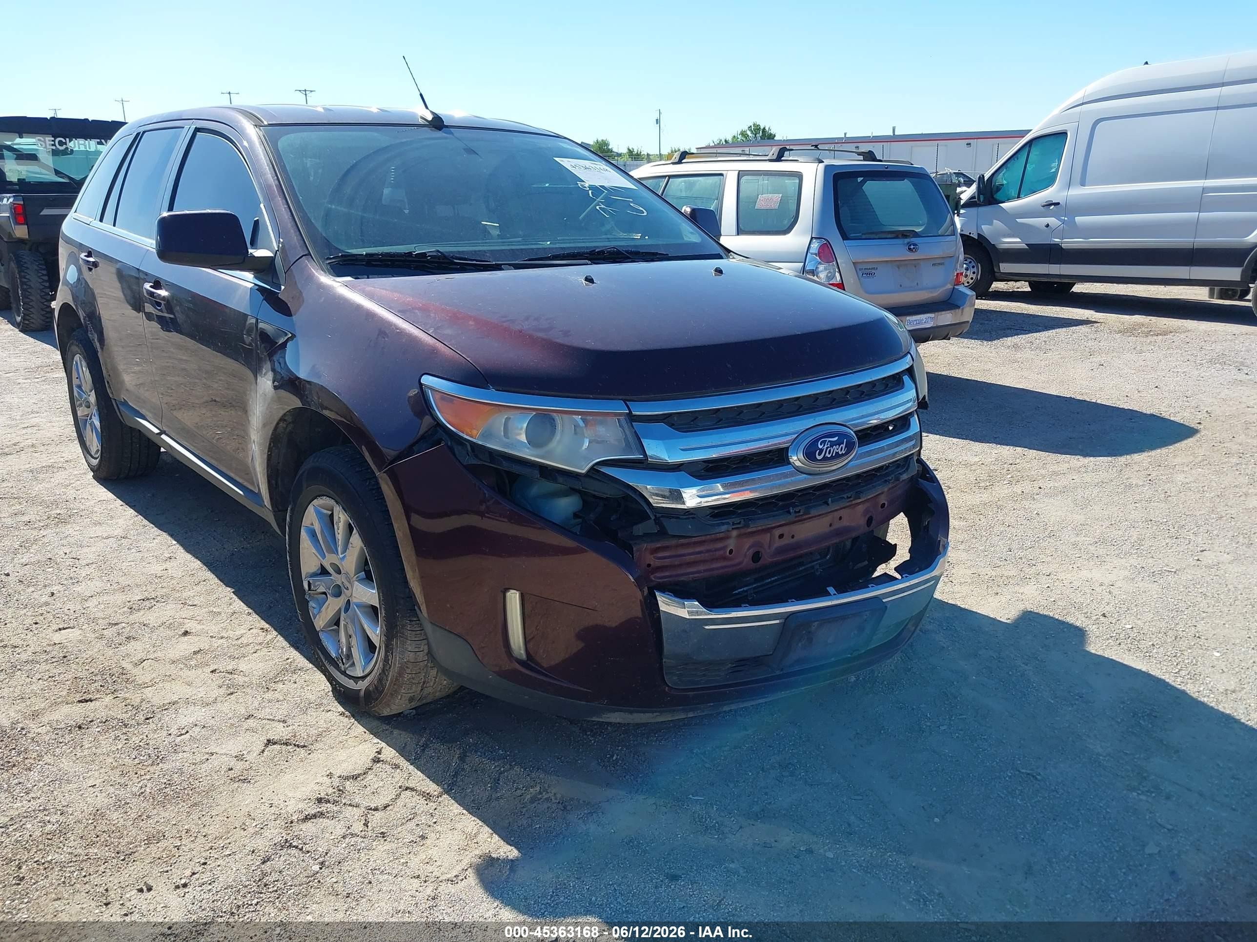 2011 Ford Edge Limited Purple vin: 2FMDK4KC2BBA08625