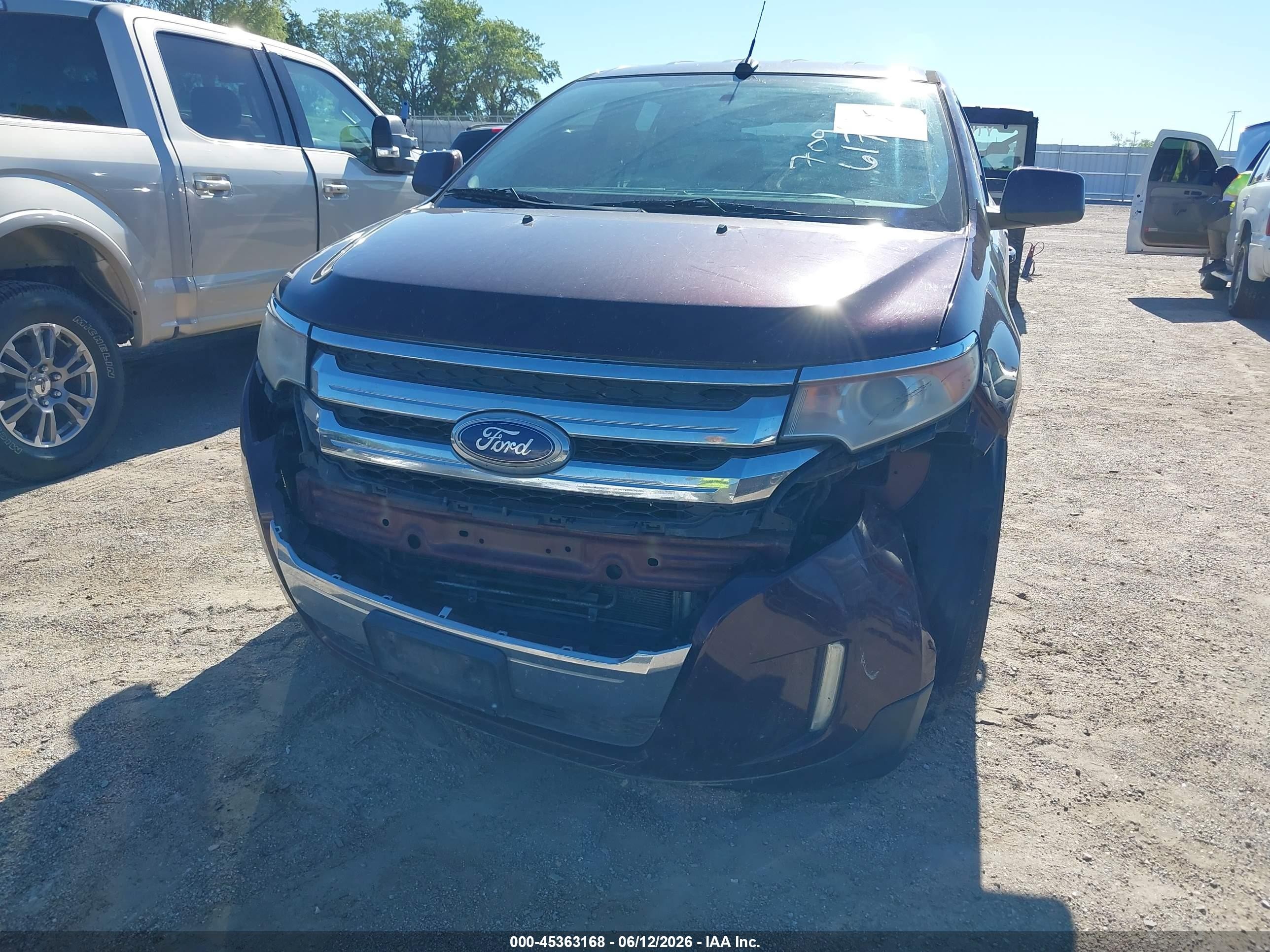 2011 Ford Edge Limited Purple vin: 2FMDK4KC2BBA08625