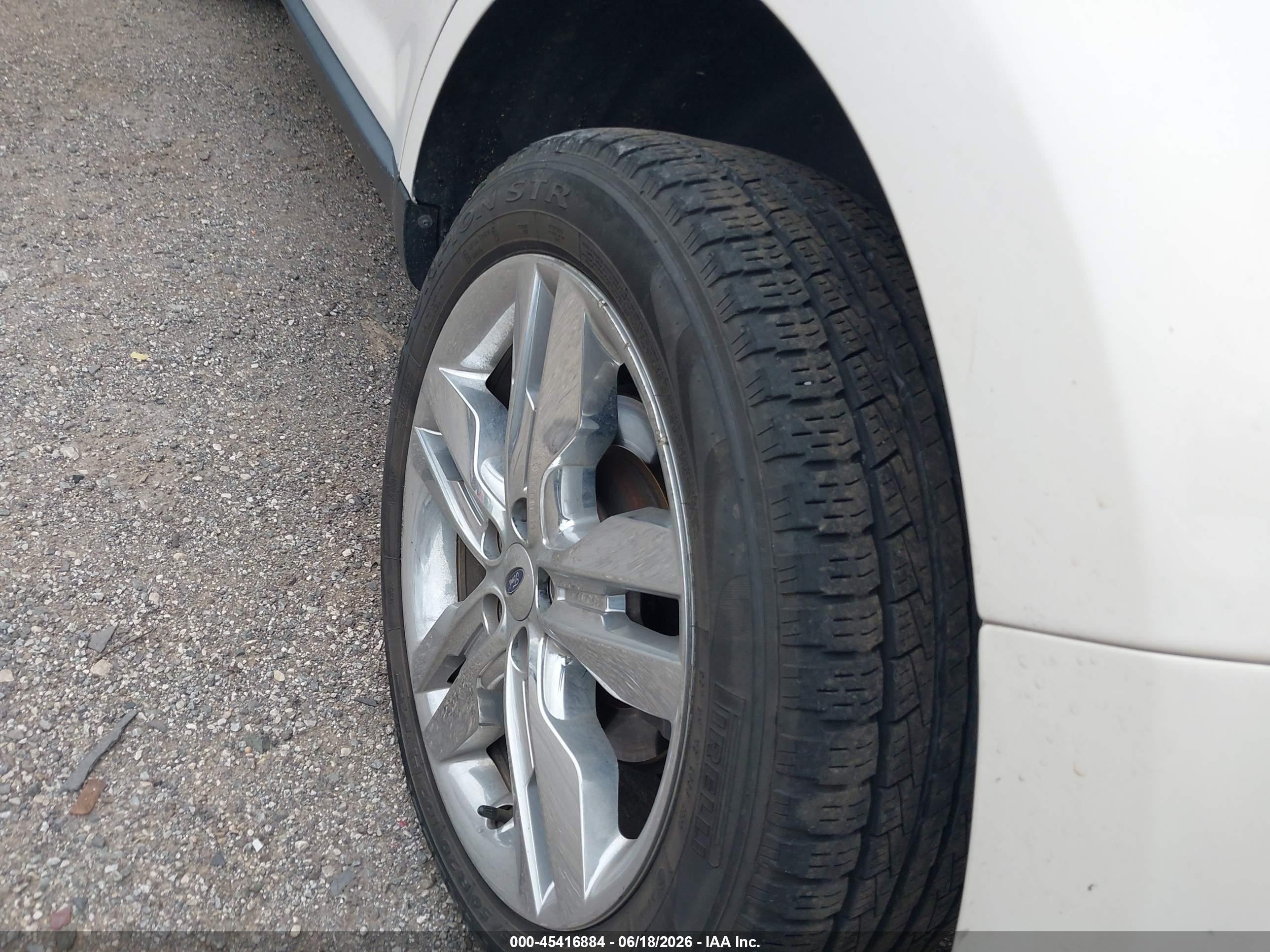 2011 Ford Edge Limited White vin: 2FMDK4KC2BBB12984