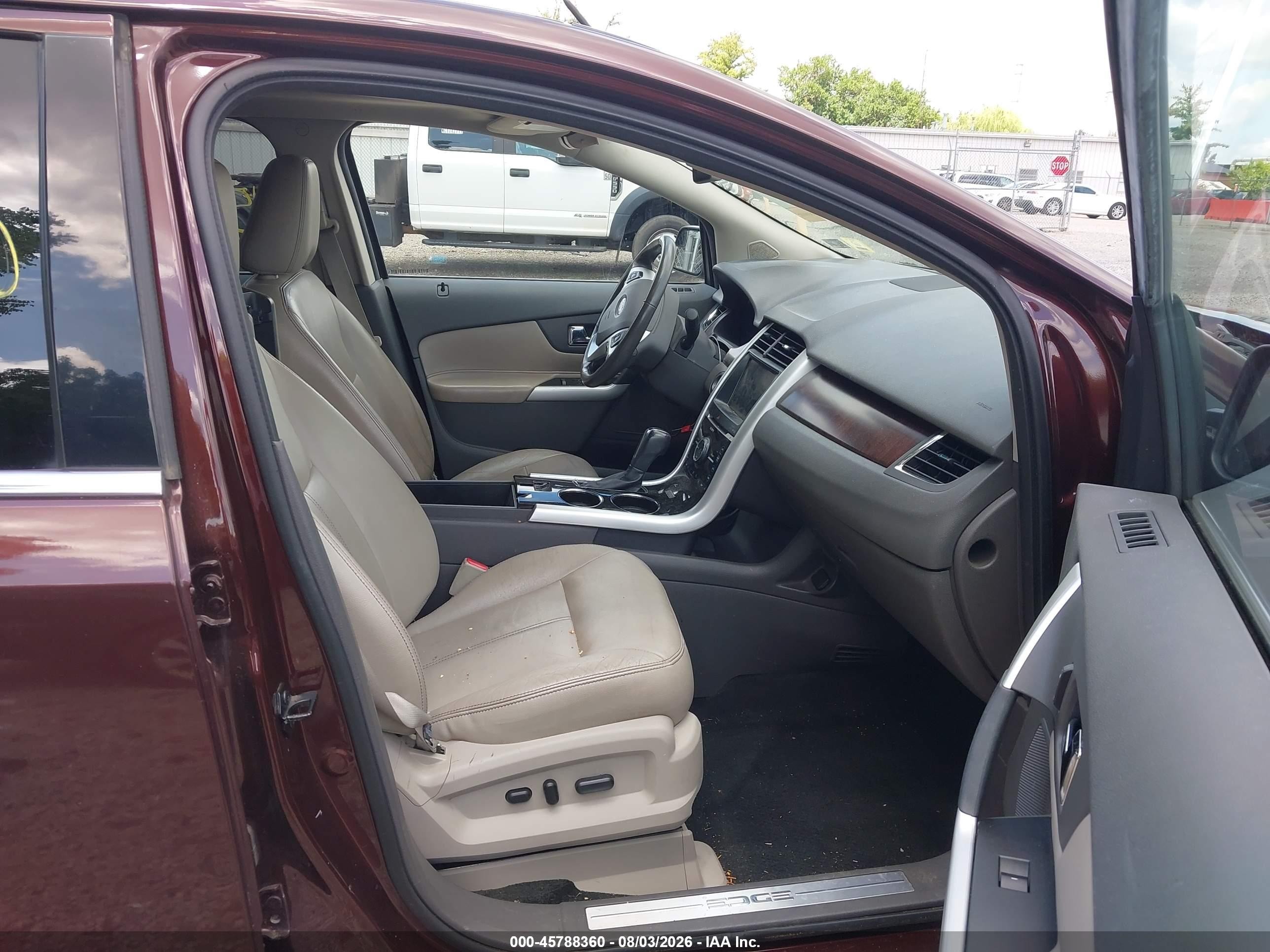 2012 Ford Edge Limited Maroon vin: 2FMDK4KC2CBA26088