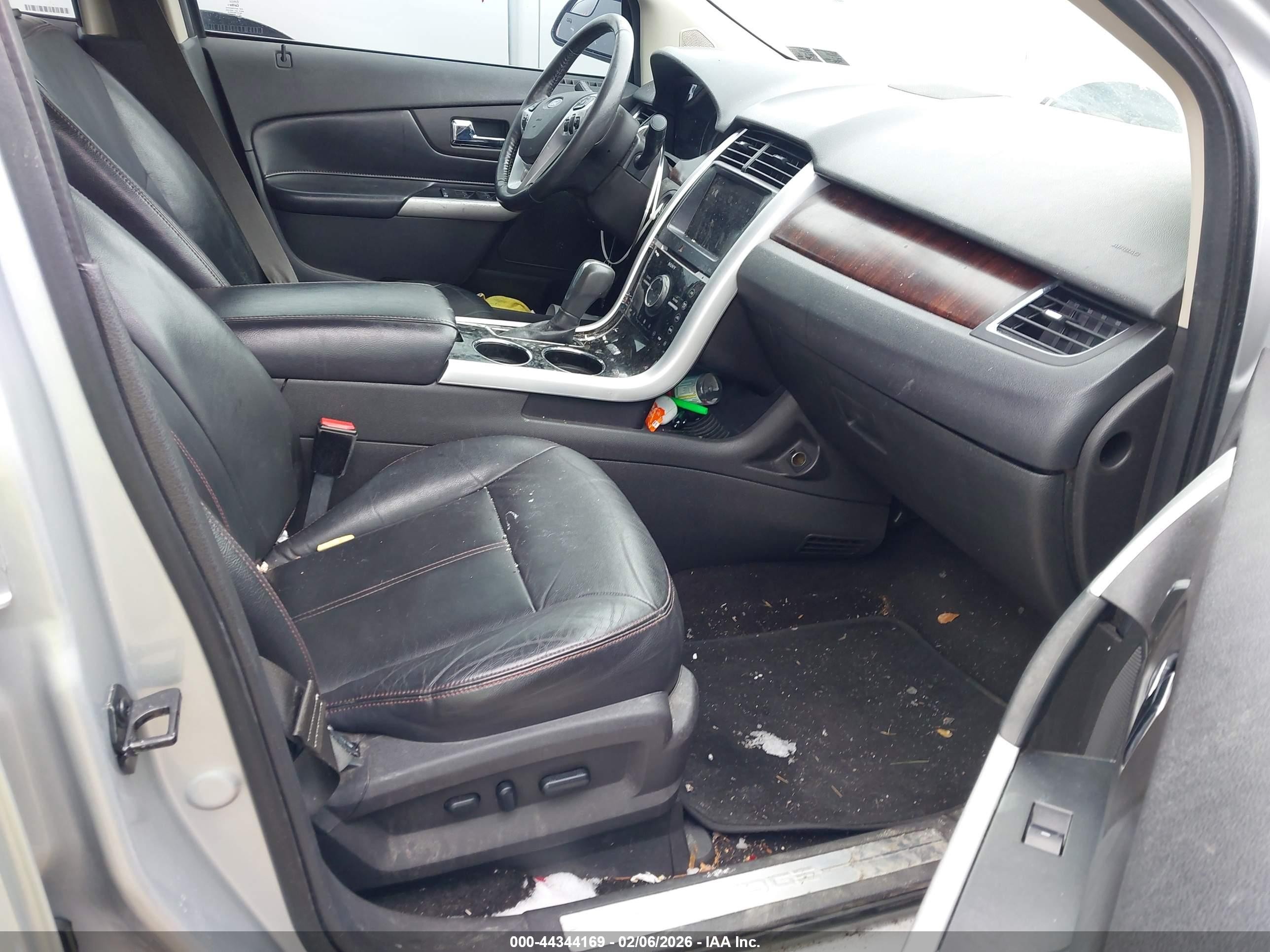 2012 Ford Edge Limited Silver vin: 2FMDK4KC2CBA27810