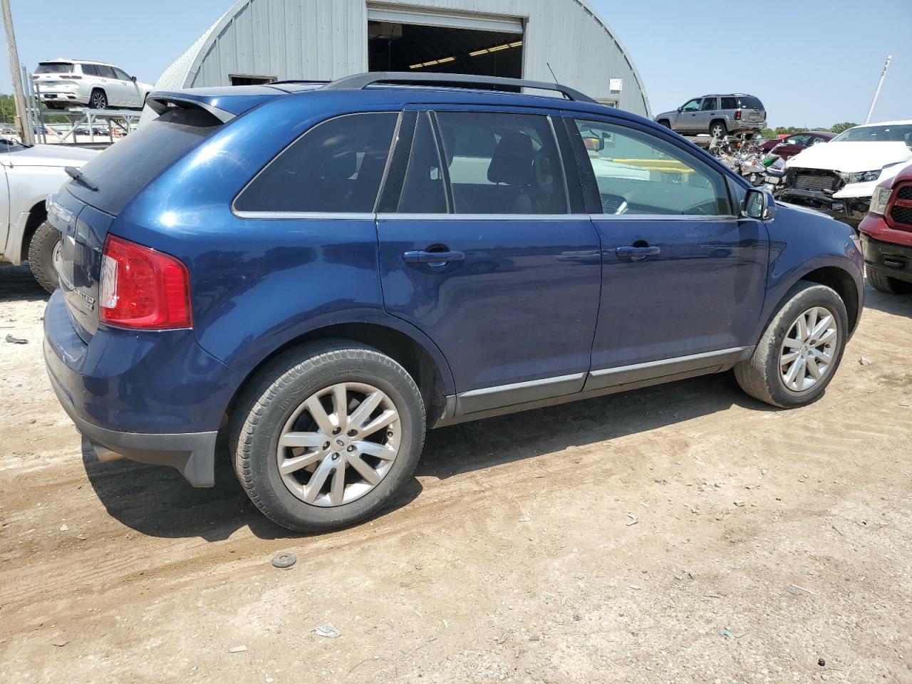 2012 Ford Edge Limited Blue vin: 2FMDK4KC2CBA37463