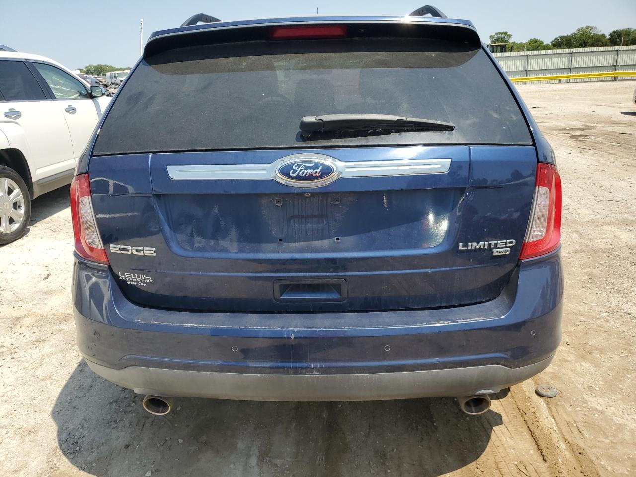 2012 Ford Edge Limited Blue vin: 2FMDK4KC2CBA37463