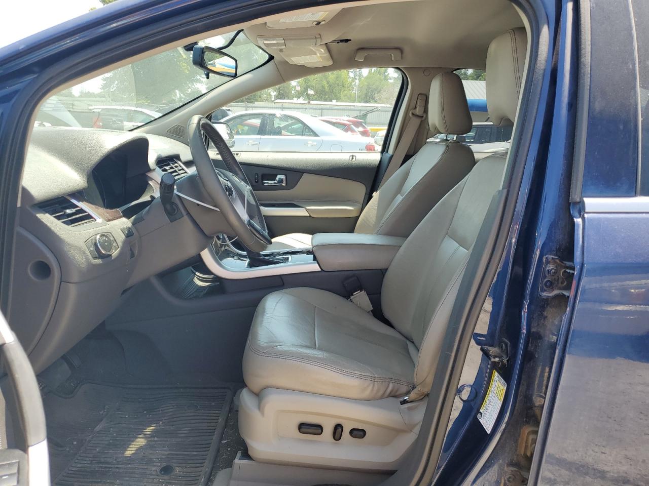 2012 Ford Edge Limited Blue vin: 2FMDK4KC2CBA37463