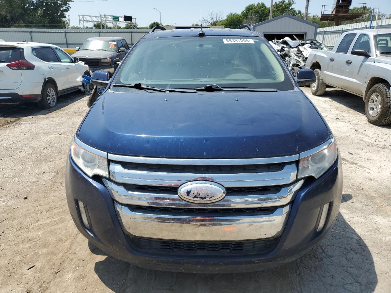 2012 Ford Edge Limited Blue vin: 2FMDK4KC2CBA37463