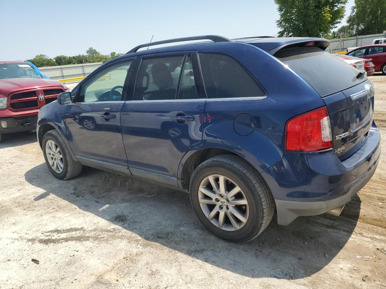 2012 Ford Edge Limited Blue vin: 2FMDK4KC2CBA37463