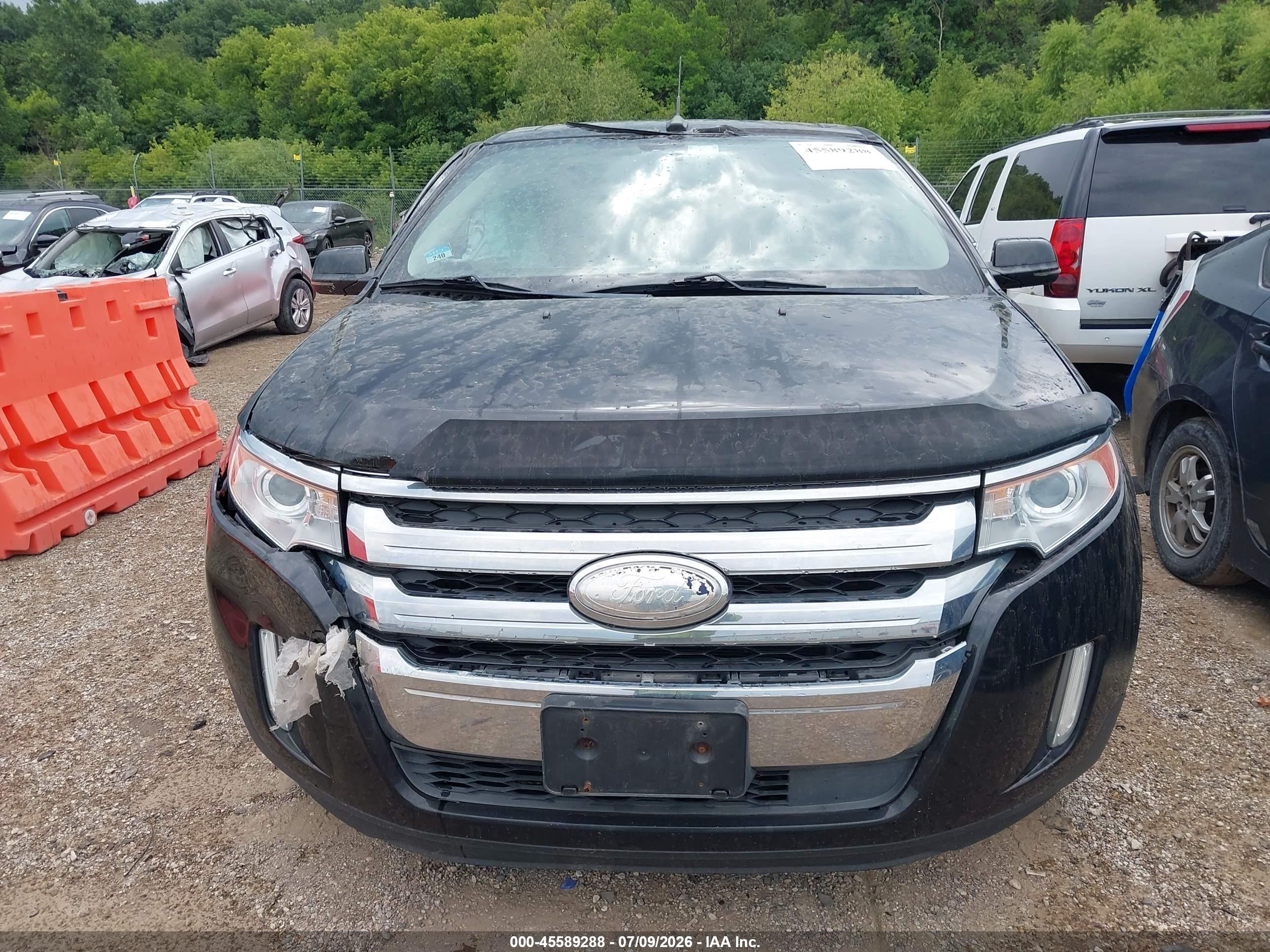 2012 Ford Edge Limited Black vin: 2FMDK4KC2CBA57180