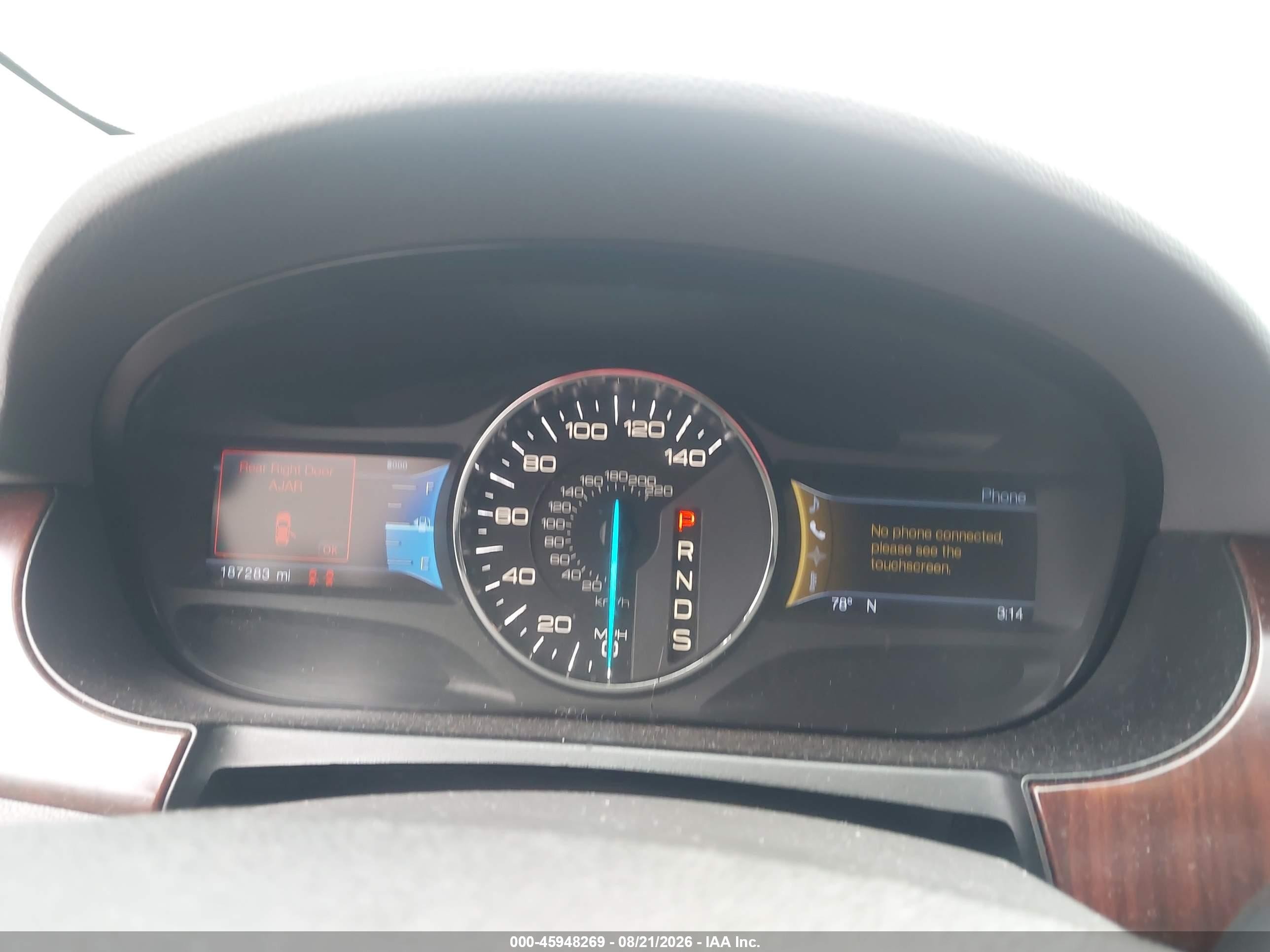 2013 Ford Edge Limited Серебряный vin: 2FMDK4KC2DBA08806