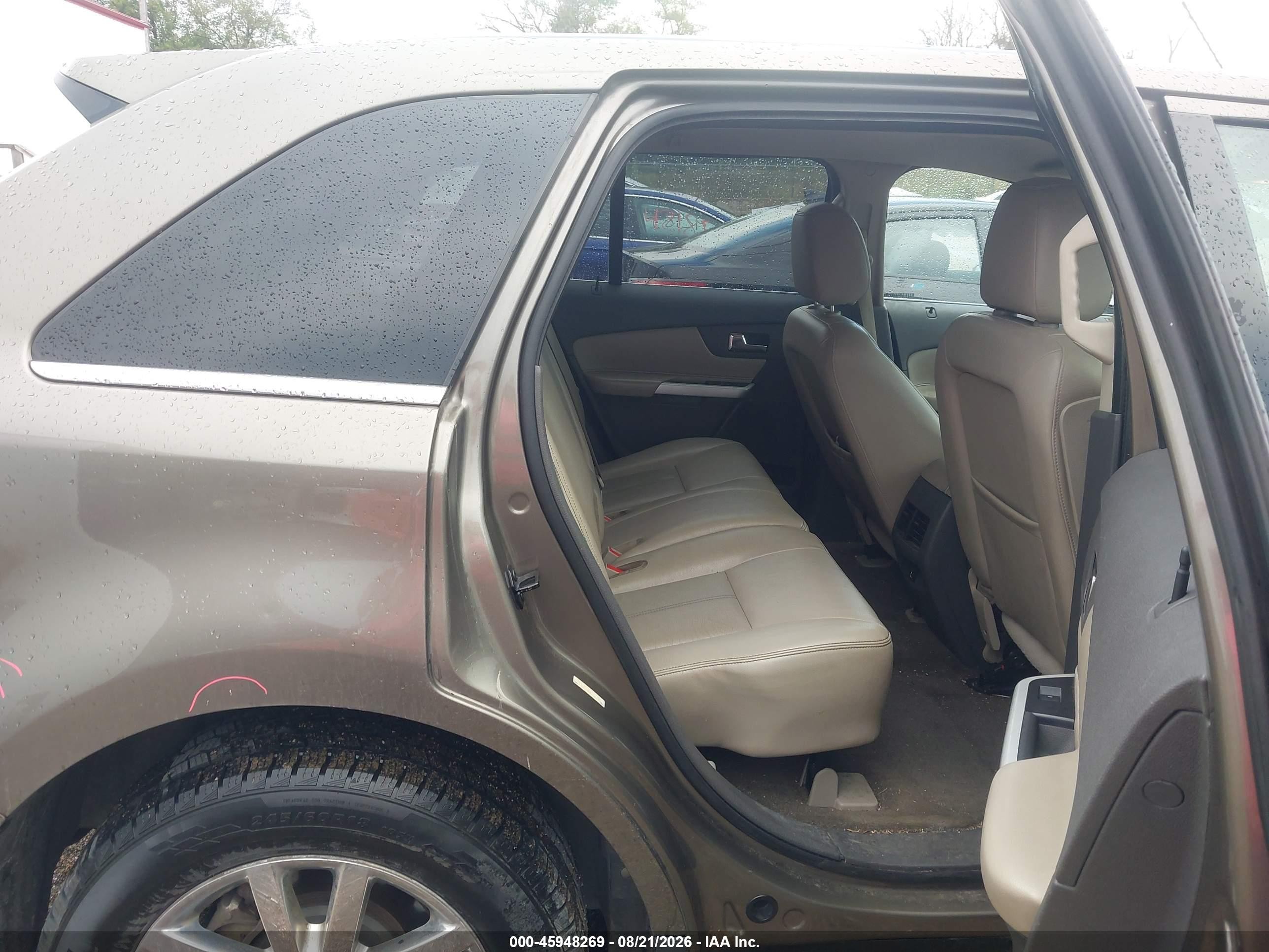2013 Ford Edge Limited Серебряный vin: 2FMDK4KC2DBA08806