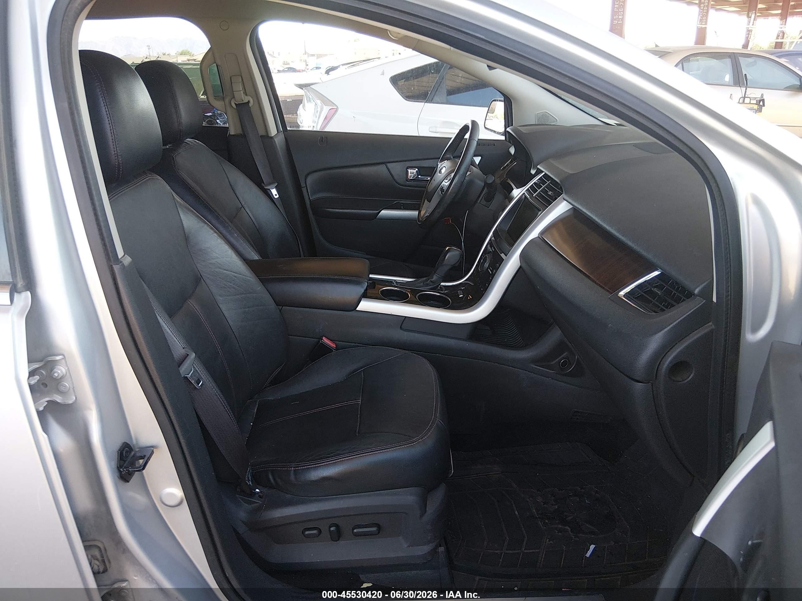 2013 Ford Edge Limited Silver vin: 2FMDK4KC2DBA13732