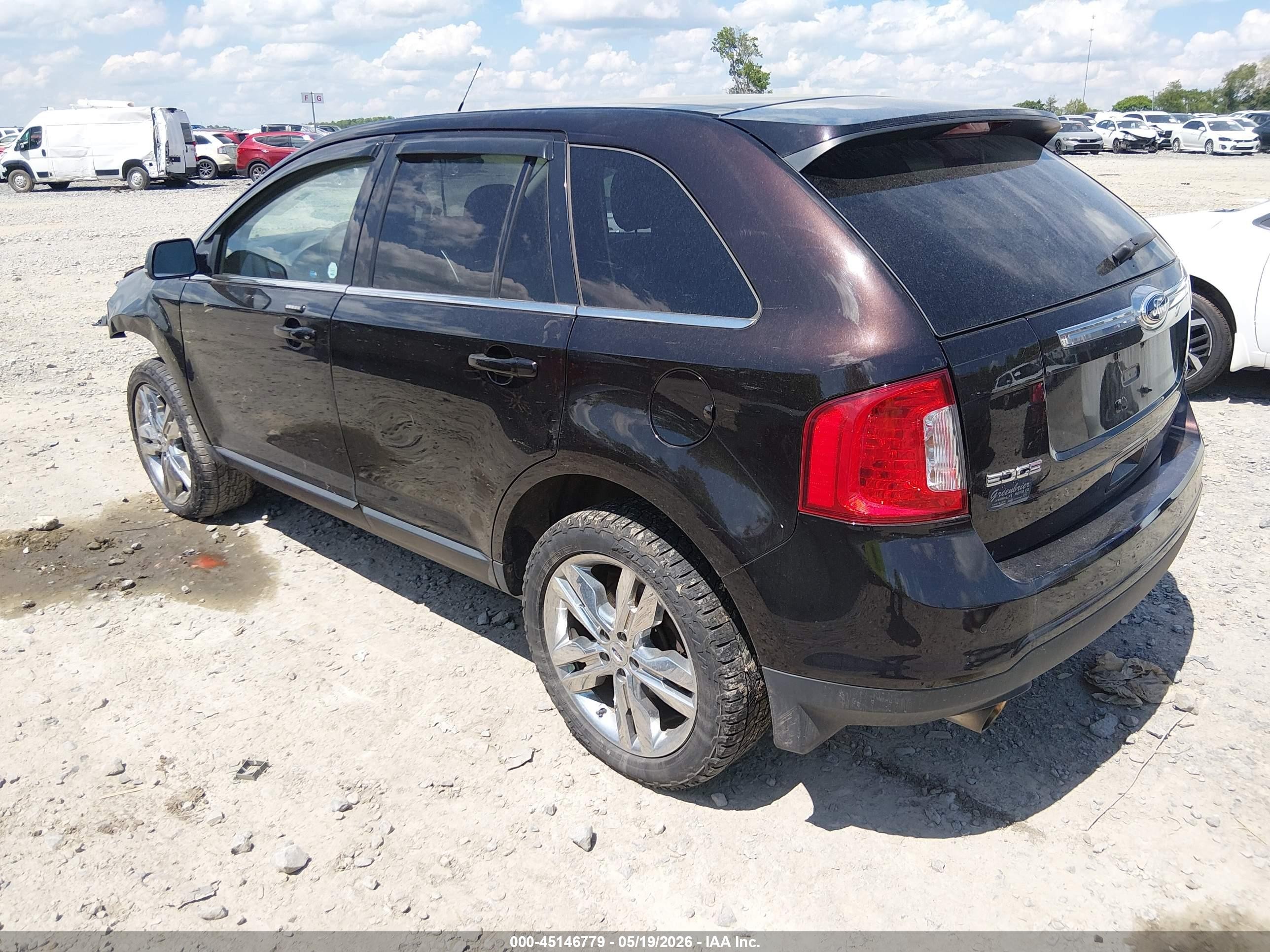 2013 Ford Edge Limited Brown vin: 2FMDK4KC2DBB93780