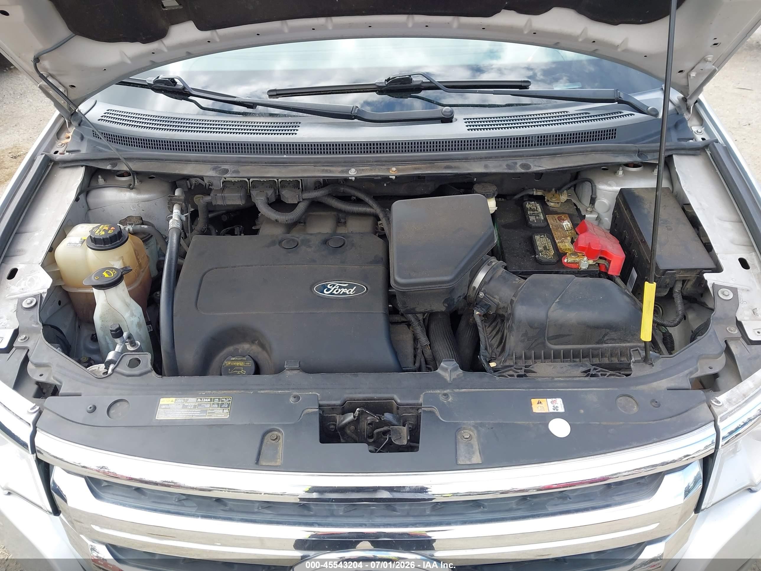 2013 Ford Edge Limited Silver vin: 2FMDK4KC2DBC26454