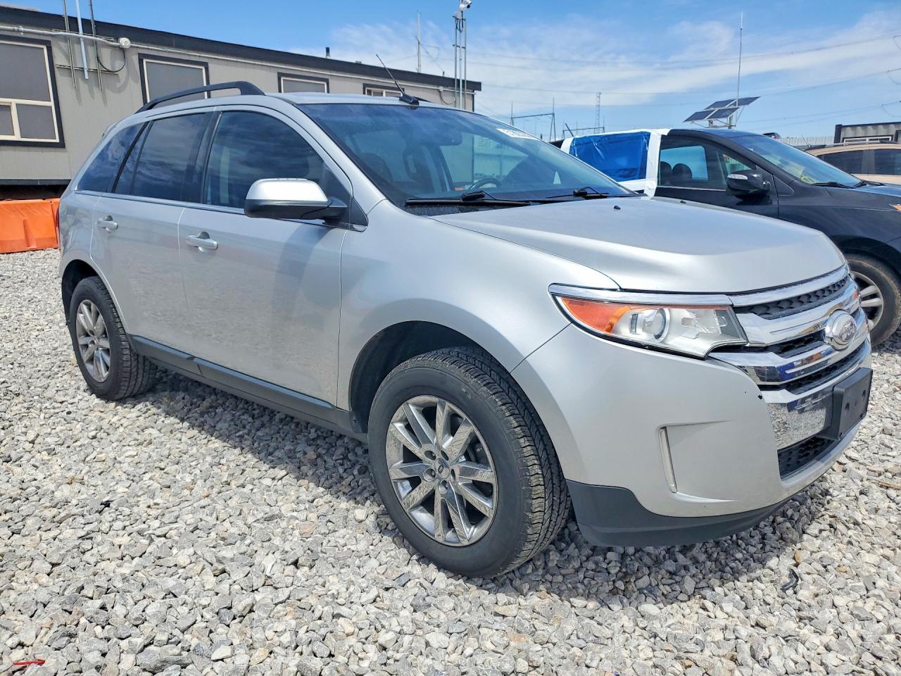 2013 Ford Edge Limited Silver vin: 2FMDK4KC2DBC26499