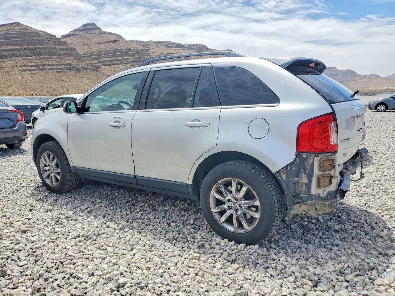 2013 Ford Edge Limited Silver vin: 2FMDK4KC2DBC26499