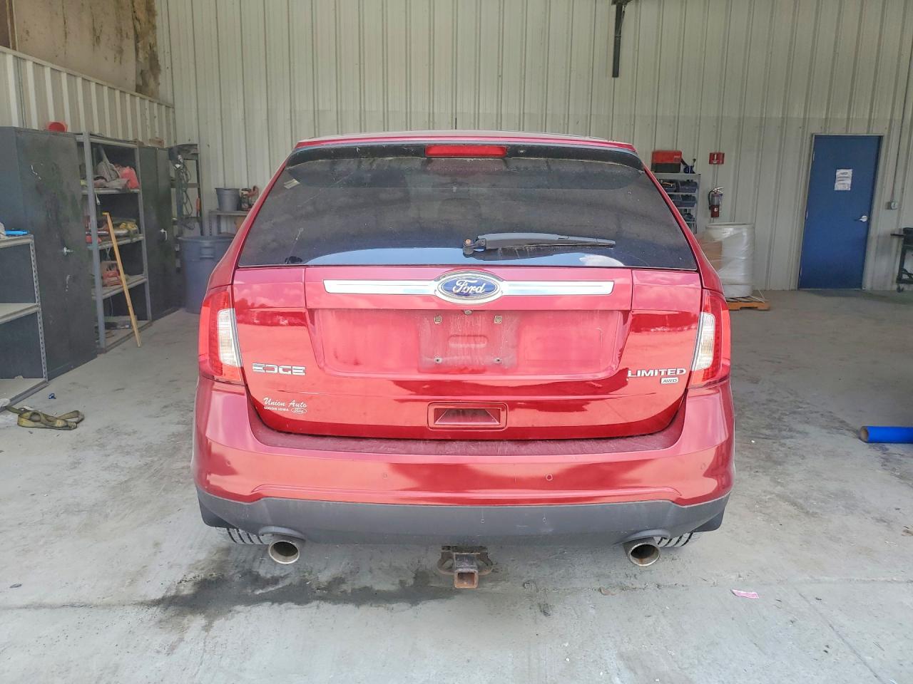 2013 Ford Edge Limited Red vin: 2FMDK4KC2DBC61916
