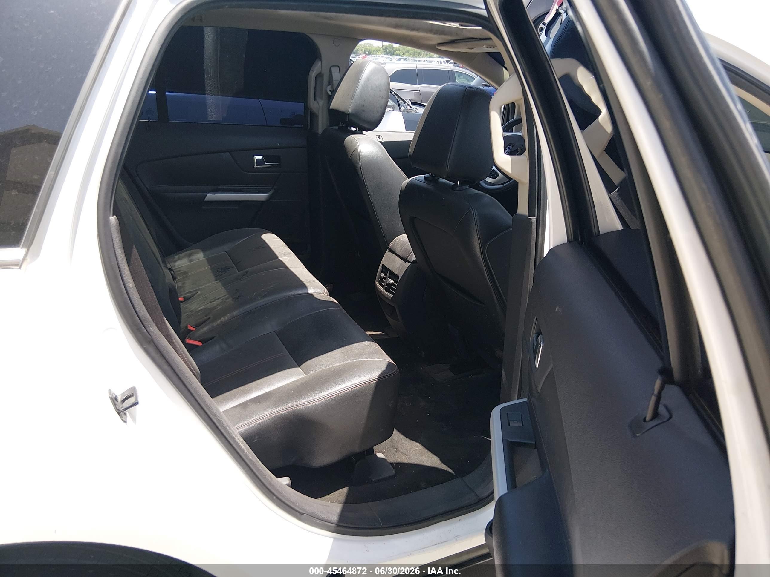 2013 Ford Edge Limited White vin: 2FMDK4KC2DBC87366