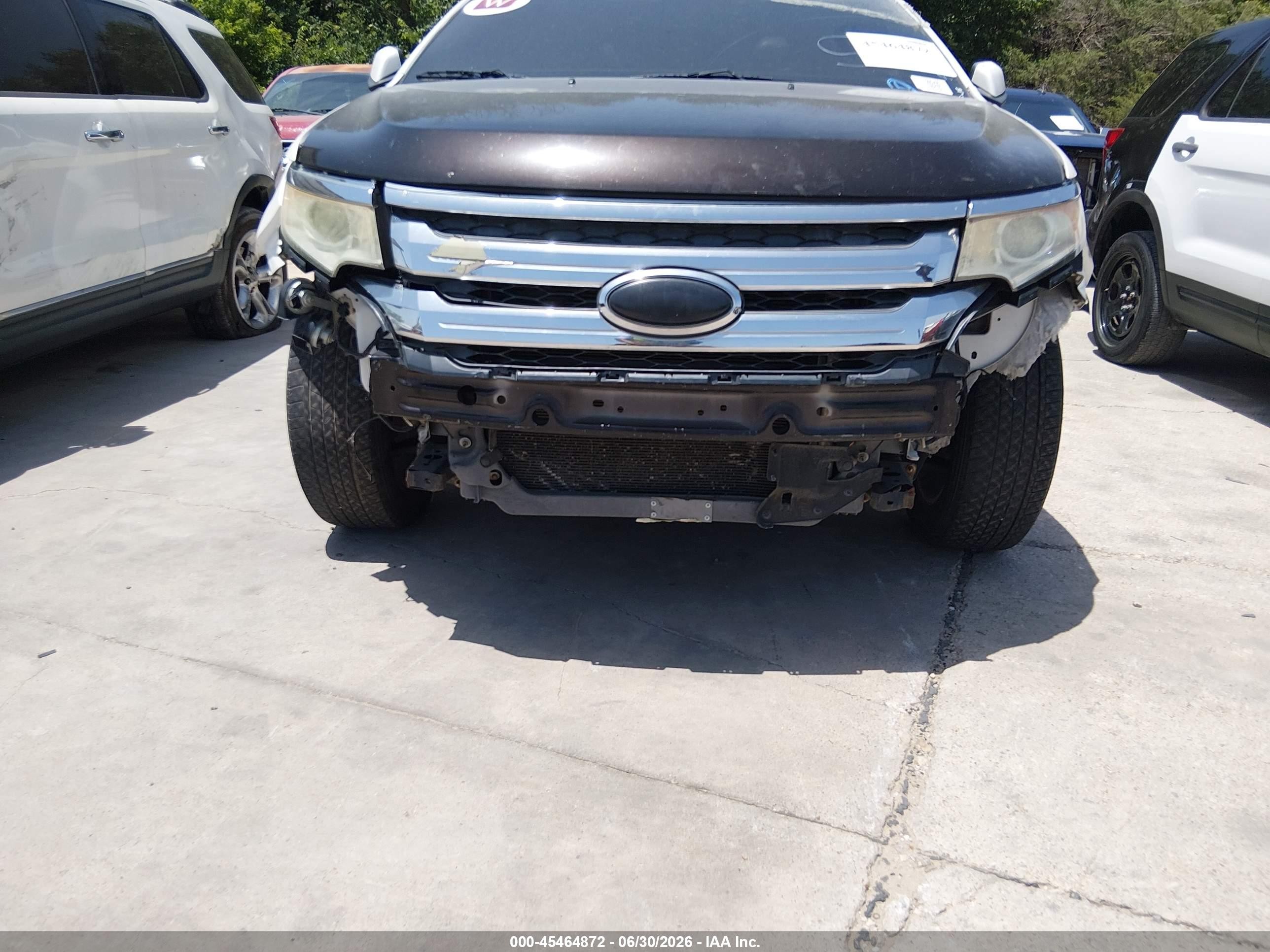2013 Ford Edge Limited White vin: 2FMDK4KC2DBC87366