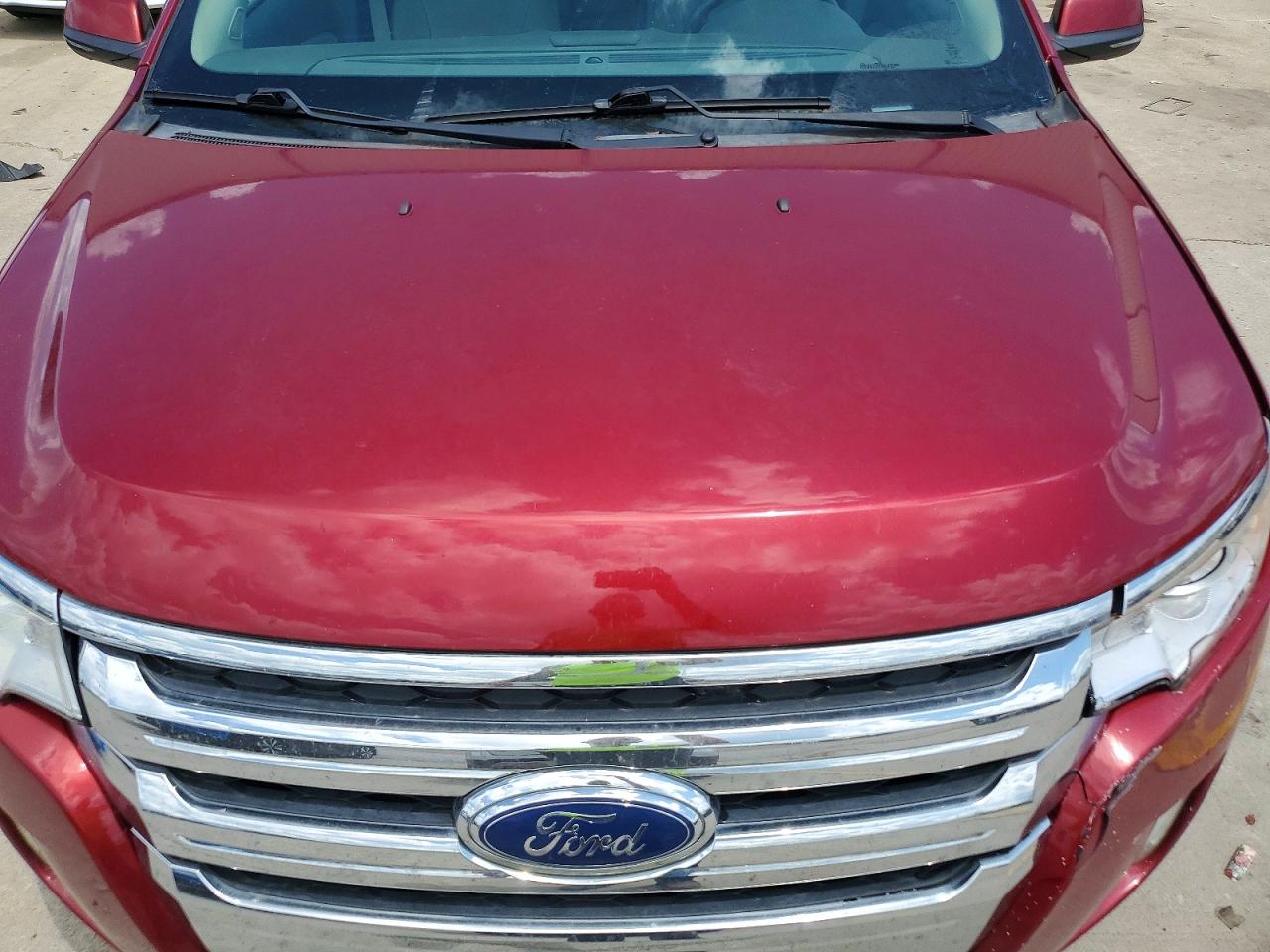 2013 Ford Edge Limited Maroon vin: 2FMDK4KC2DBE22426