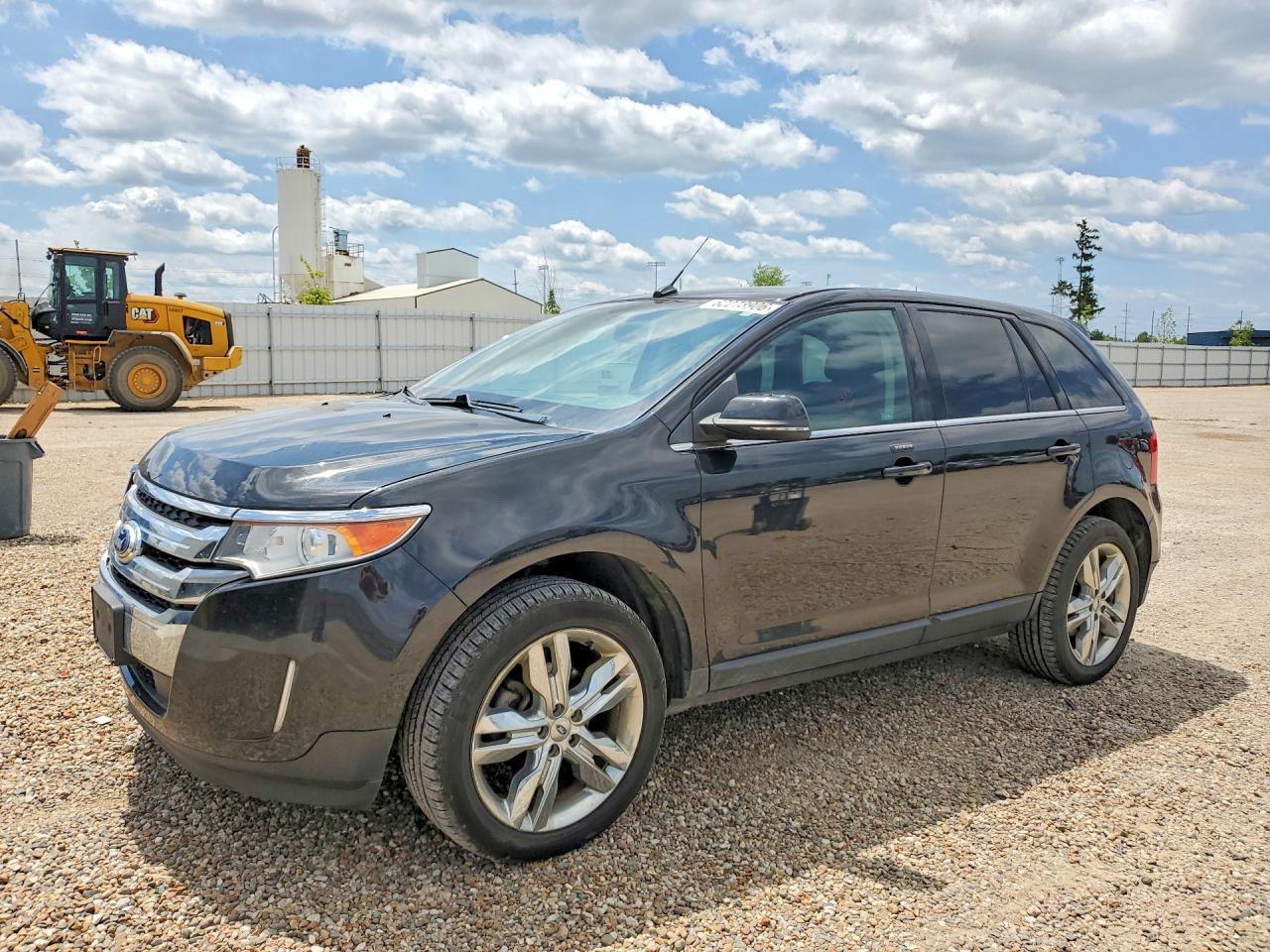 2013 Ford Edge Limited Черный vin: 2FMDK4KC2DBE31756