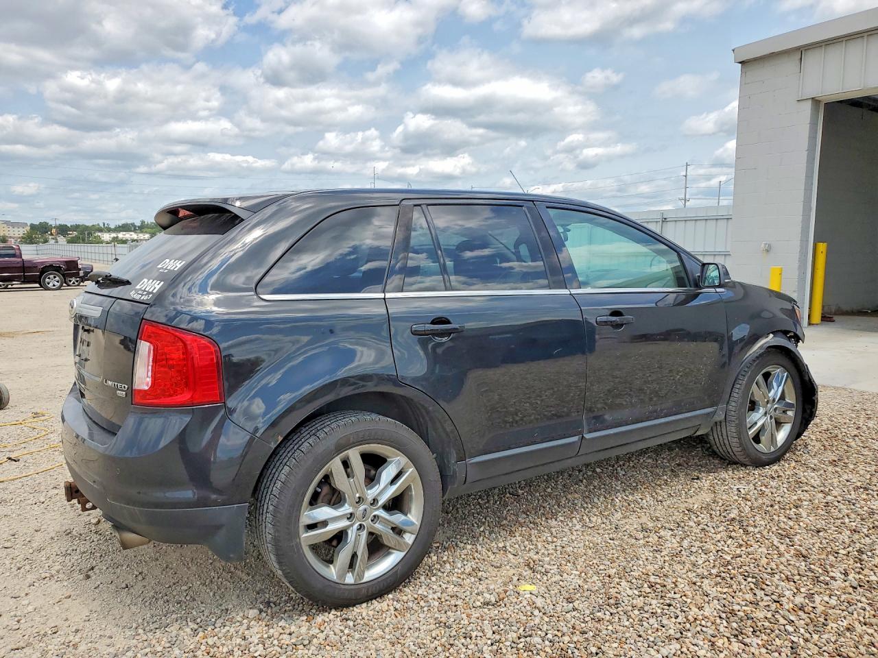 2013 Ford Edge Limited Black vin: 2FMDK4KC2DBE31756