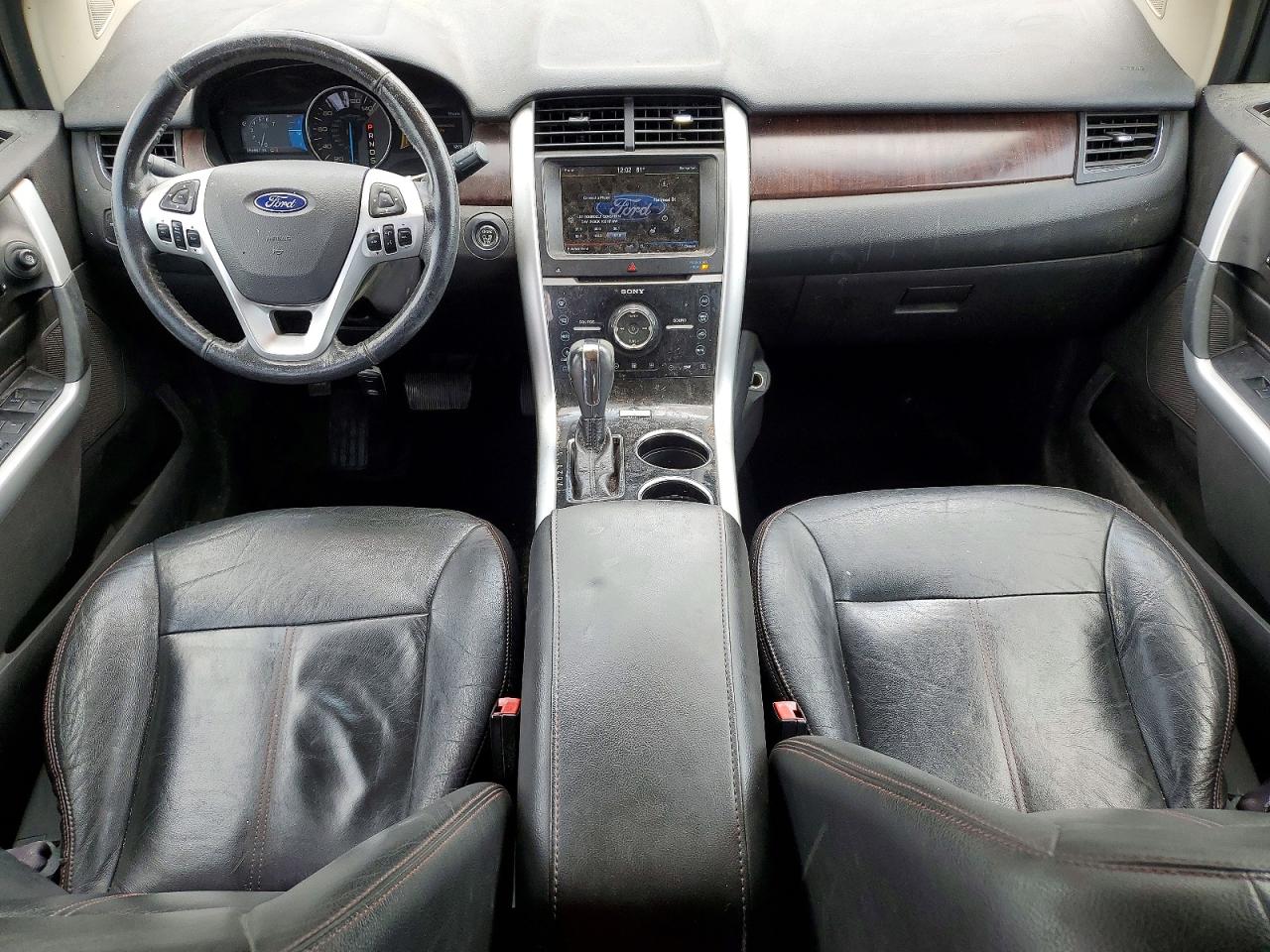 2013 Ford Edge Limited Black vin: 2FMDK4KC2DBE31756