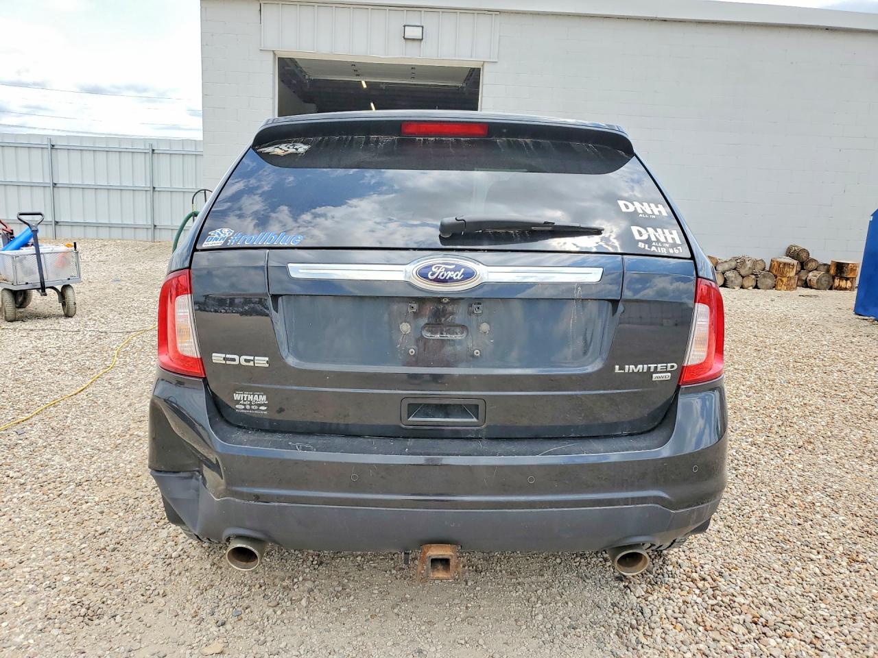 2013 Ford Edge Limited Black vin: 2FMDK4KC2DBE31756