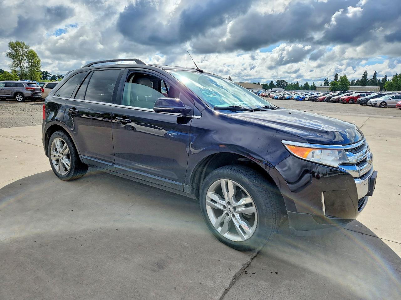 2014 Ford Edge Limited Black vin: 2FMDK4KC2EBA25736