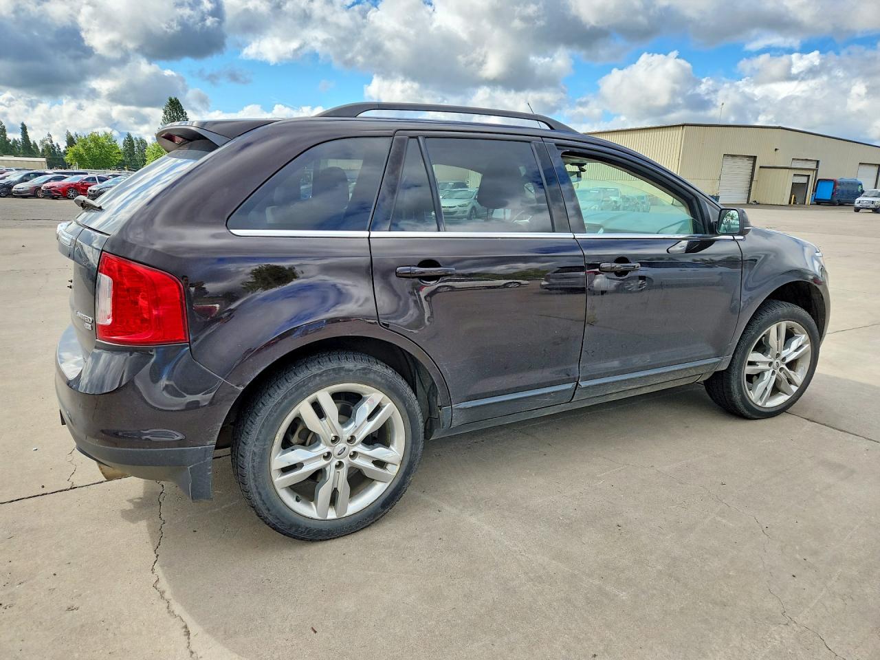 2014 Ford Edge Limited Black vin: 2FMDK4KC2EBA25736