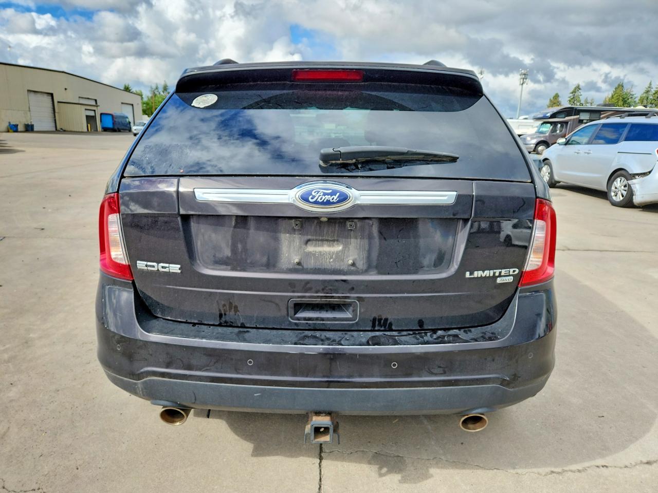 2014 Ford Edge Limited Black vin: 2FMDK4KC2EBA25736