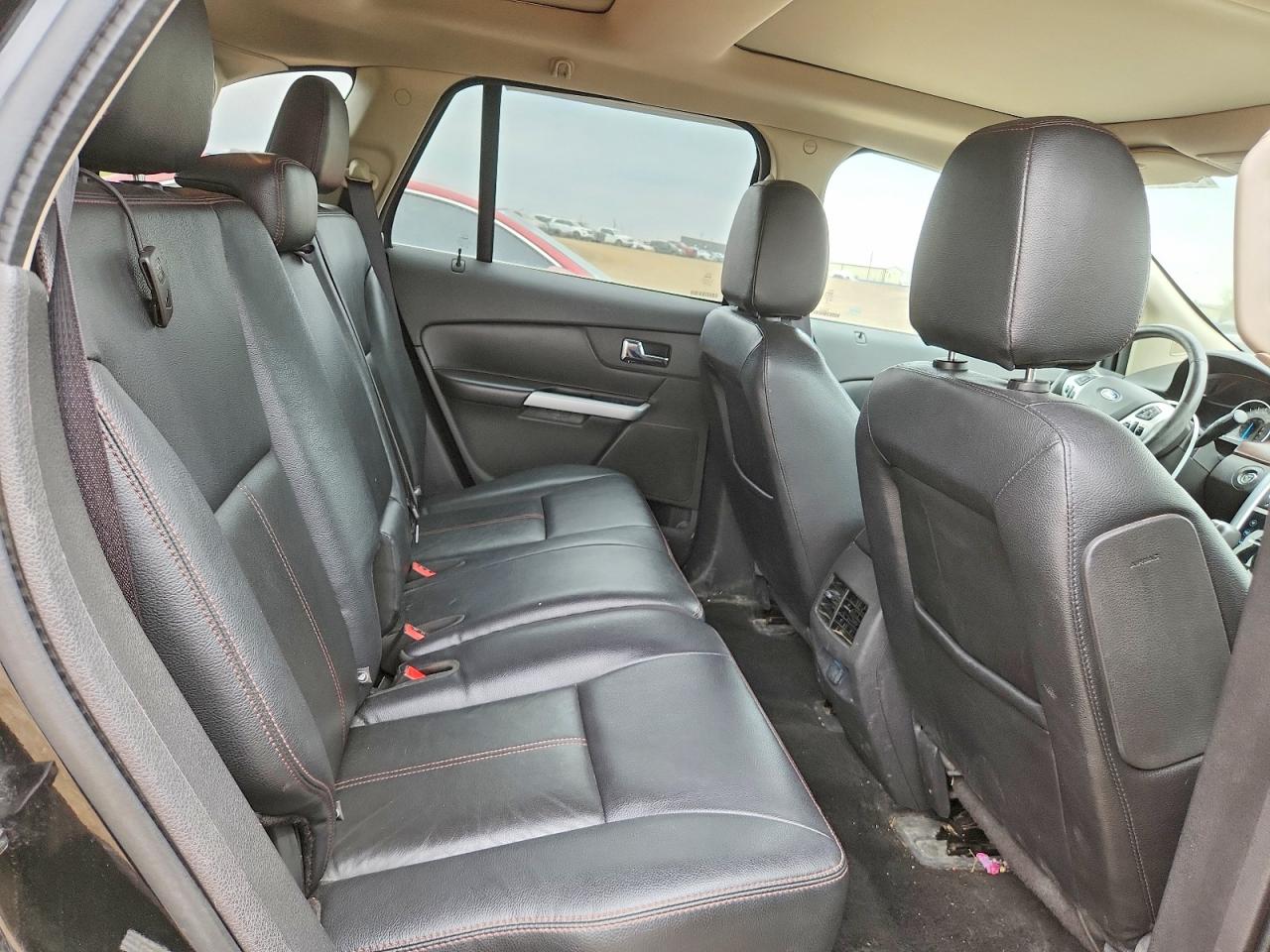 2014 Ford Edge Limited Black vin: 2FMDK4KC2EBA51740