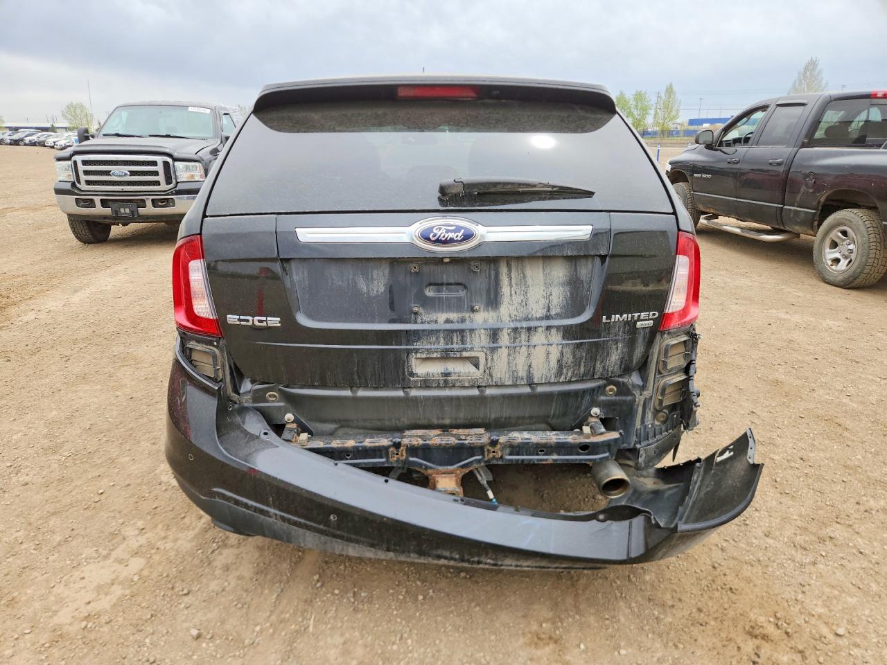 2014 Ford Edge Limited Black vin: 2FMDK4KC2EBA51740