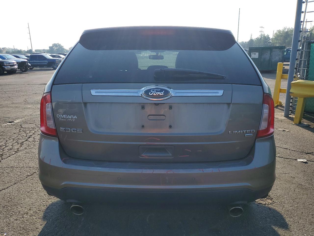 2014 Ford Edge Limited Gray vin: 2FMDK4KC2EBA54315