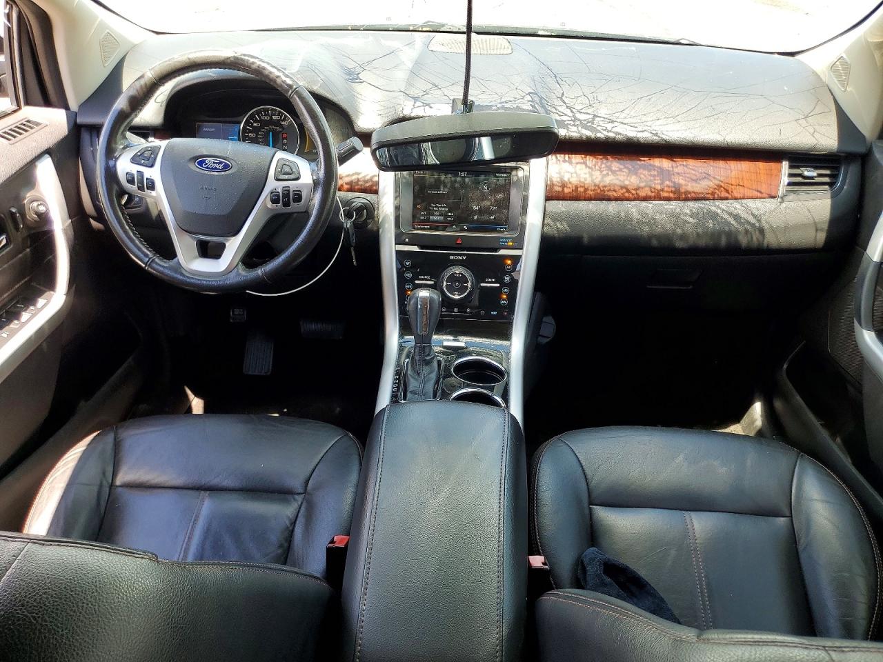 2014 Ford Edge Limited Black vin: 2FMDK4KC2EBA54637