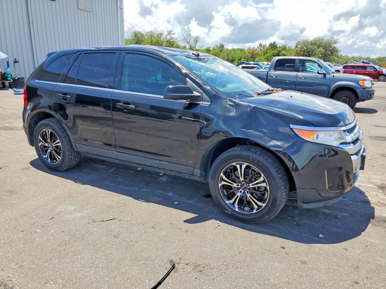 2014 Ford Edge Limited Black vin: 2FMDK4KC2EBA54637