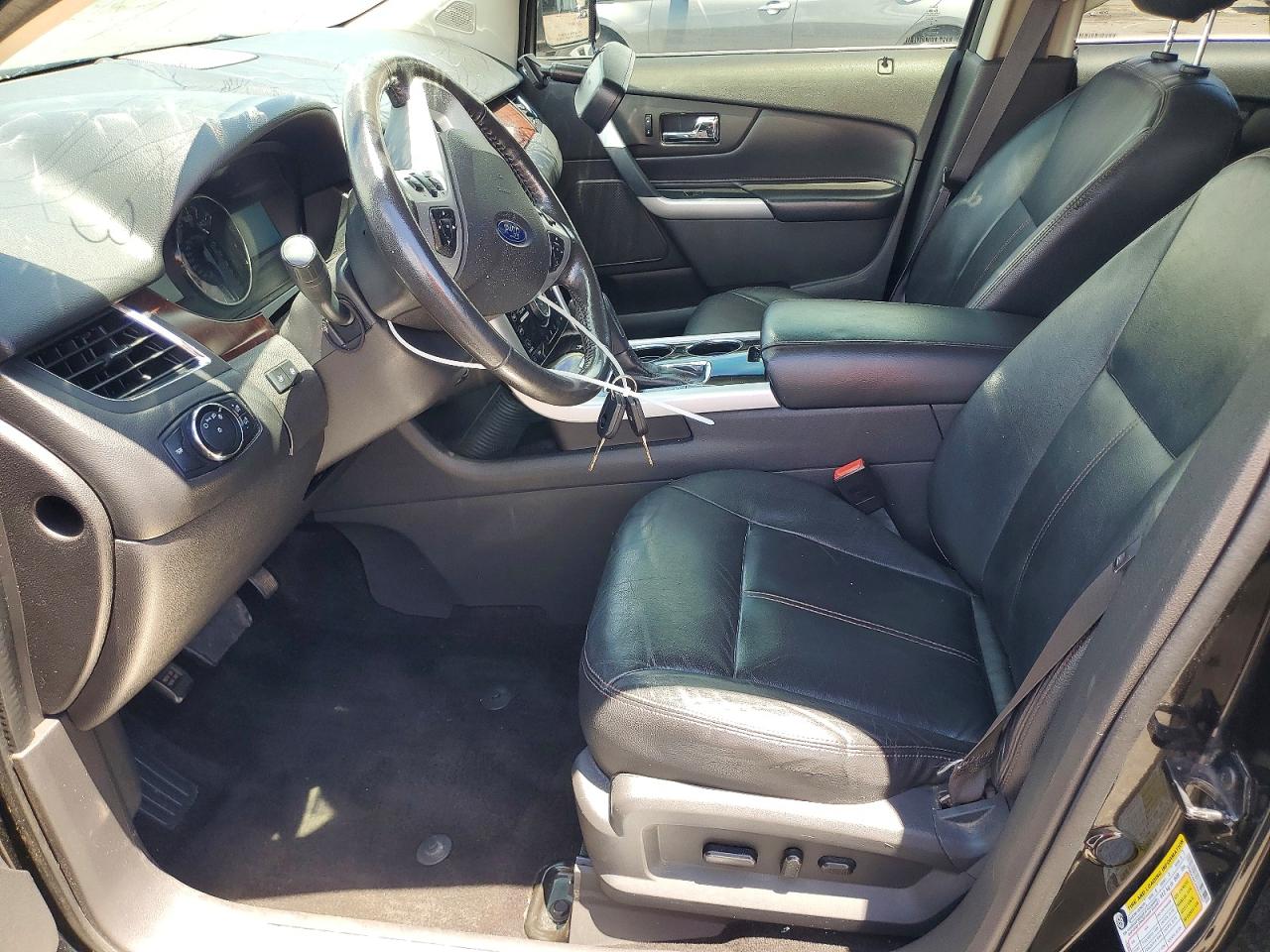 2014 Ford Edge Limited Black vin: 2FMDK4KC2EBA54637