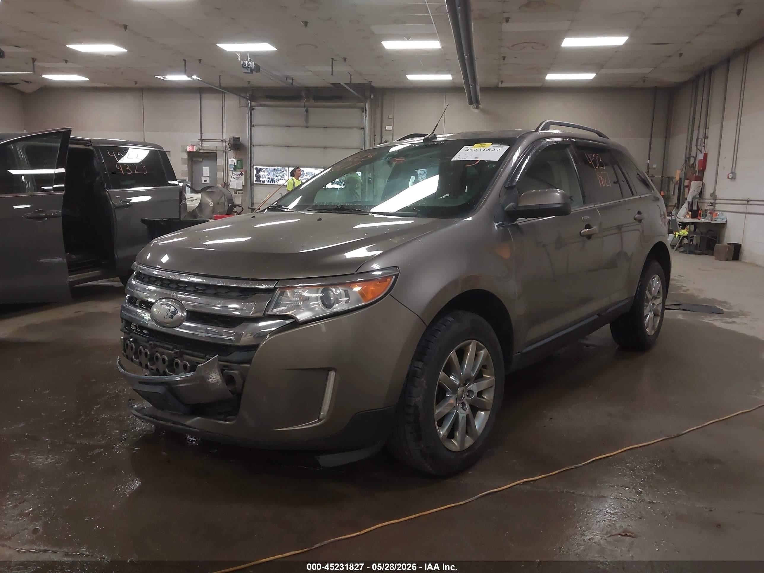 2014 Ford Edge Limited Gray vin: 2FMDK4KC2EBA78789