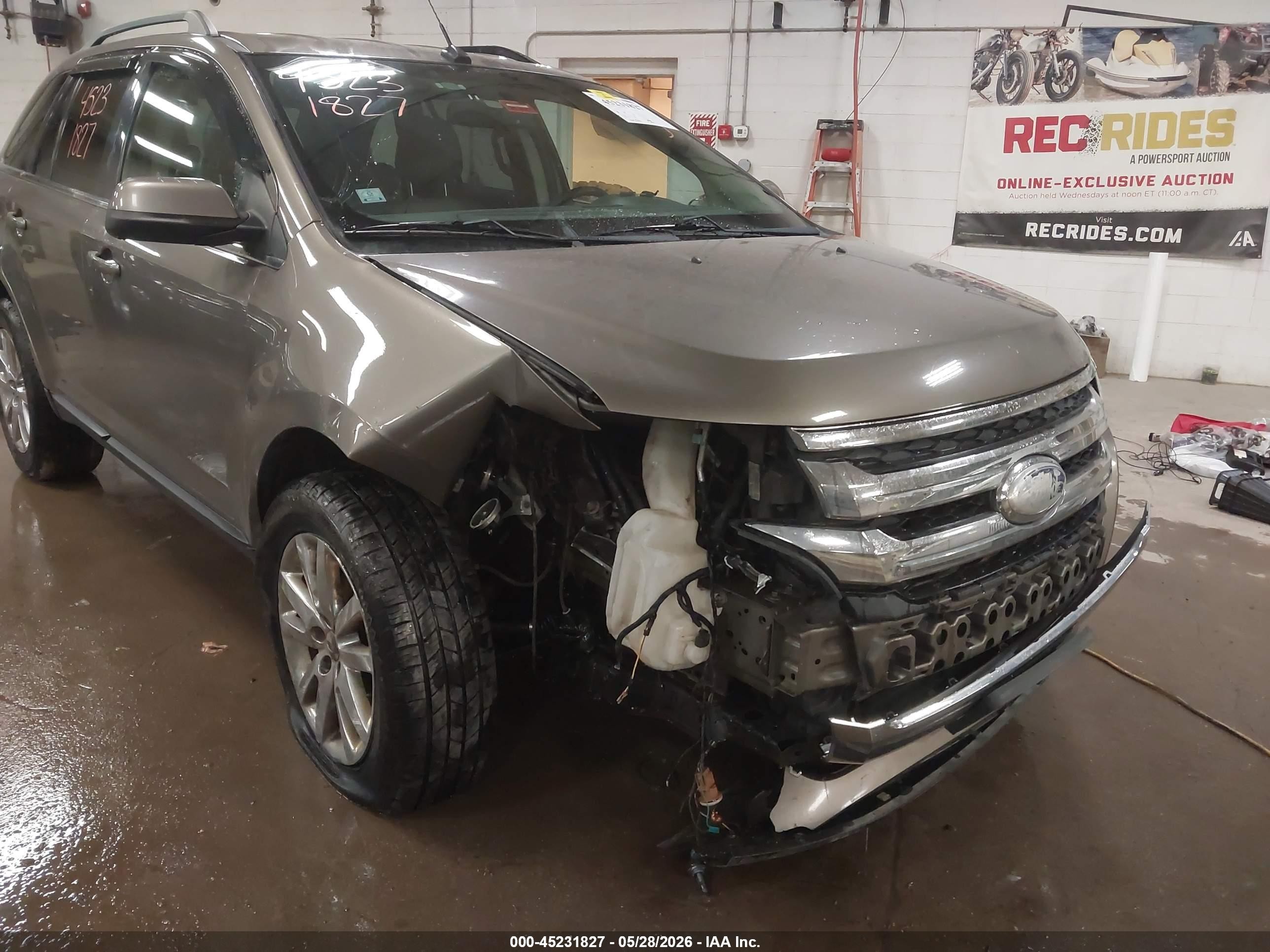 2014 Ford Edge Limited Gray vin: 2FMDK4KC2EBA78789