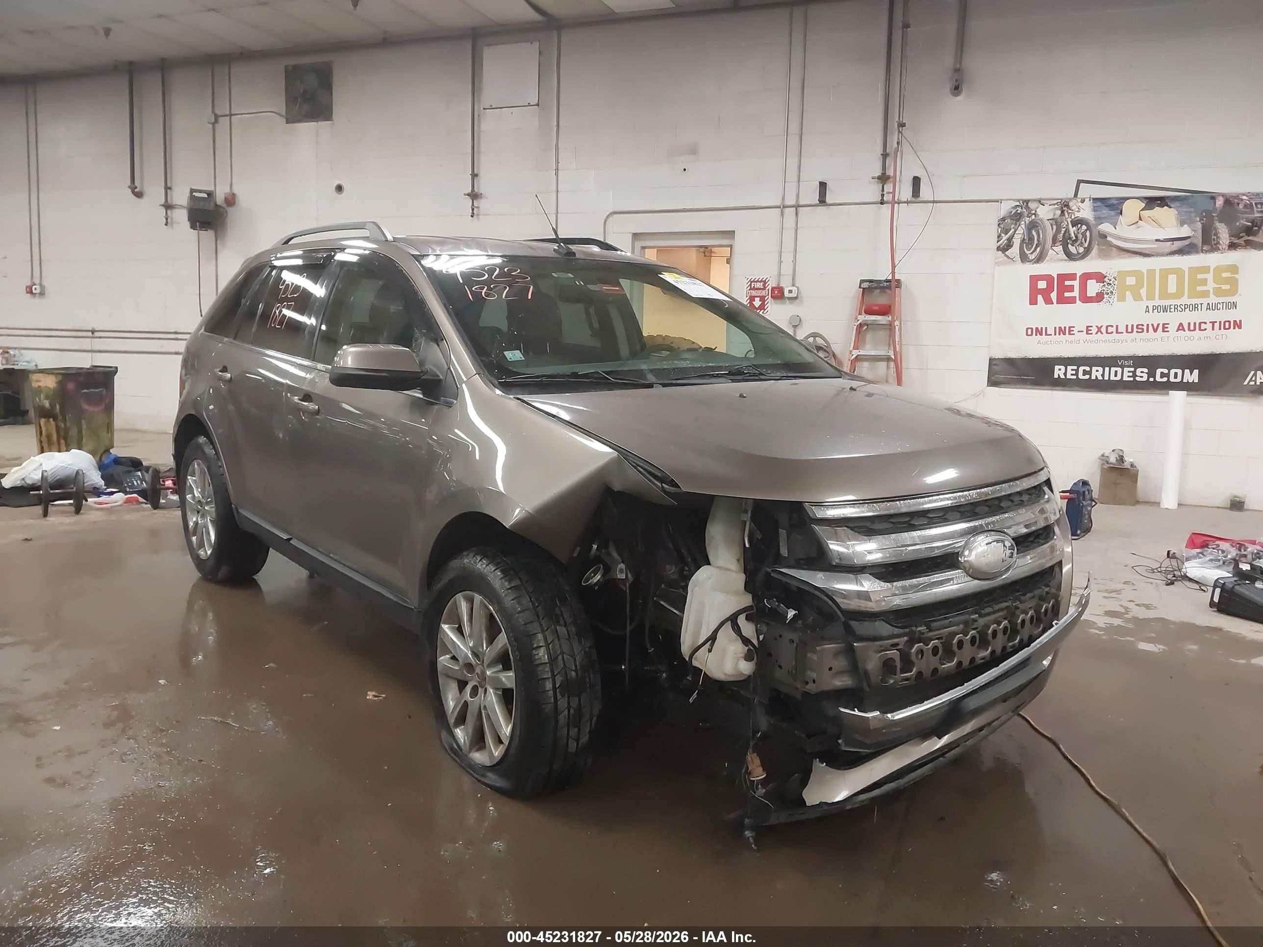 2014 Ford Edge Limited Gray vin: 2FMDK4KC2EBA78789