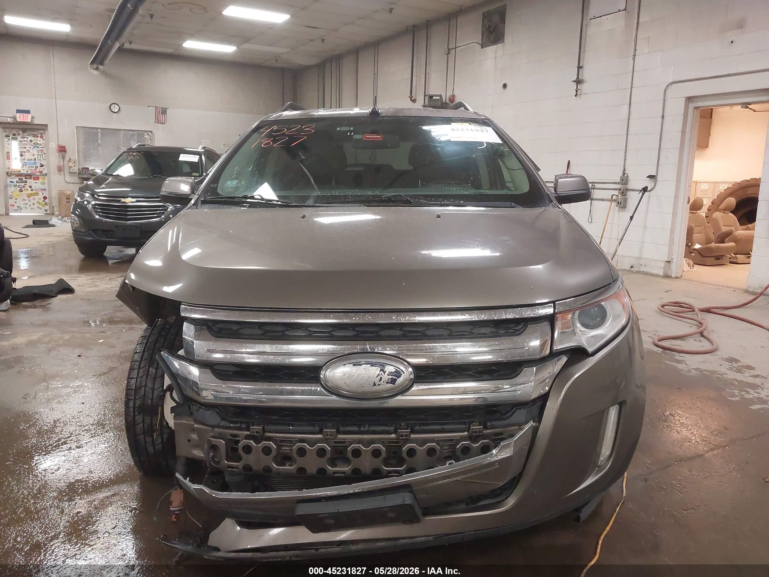 2014 Ford Edge Limited Gray vin: 2FMDK4KC2EBA78789