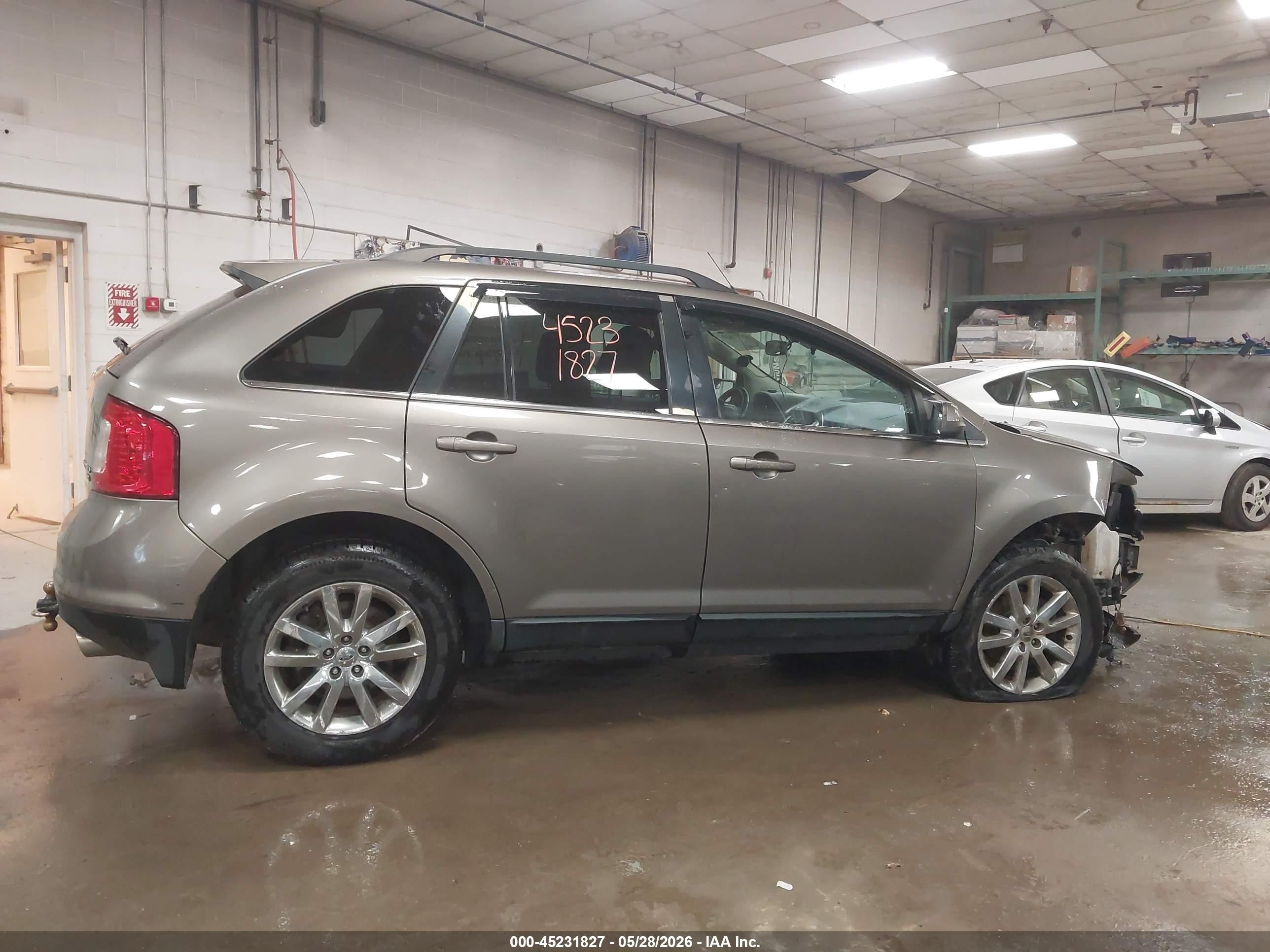 2014 Ford Edge Limited Gray vin: 2FMDK4KC2EBA78789