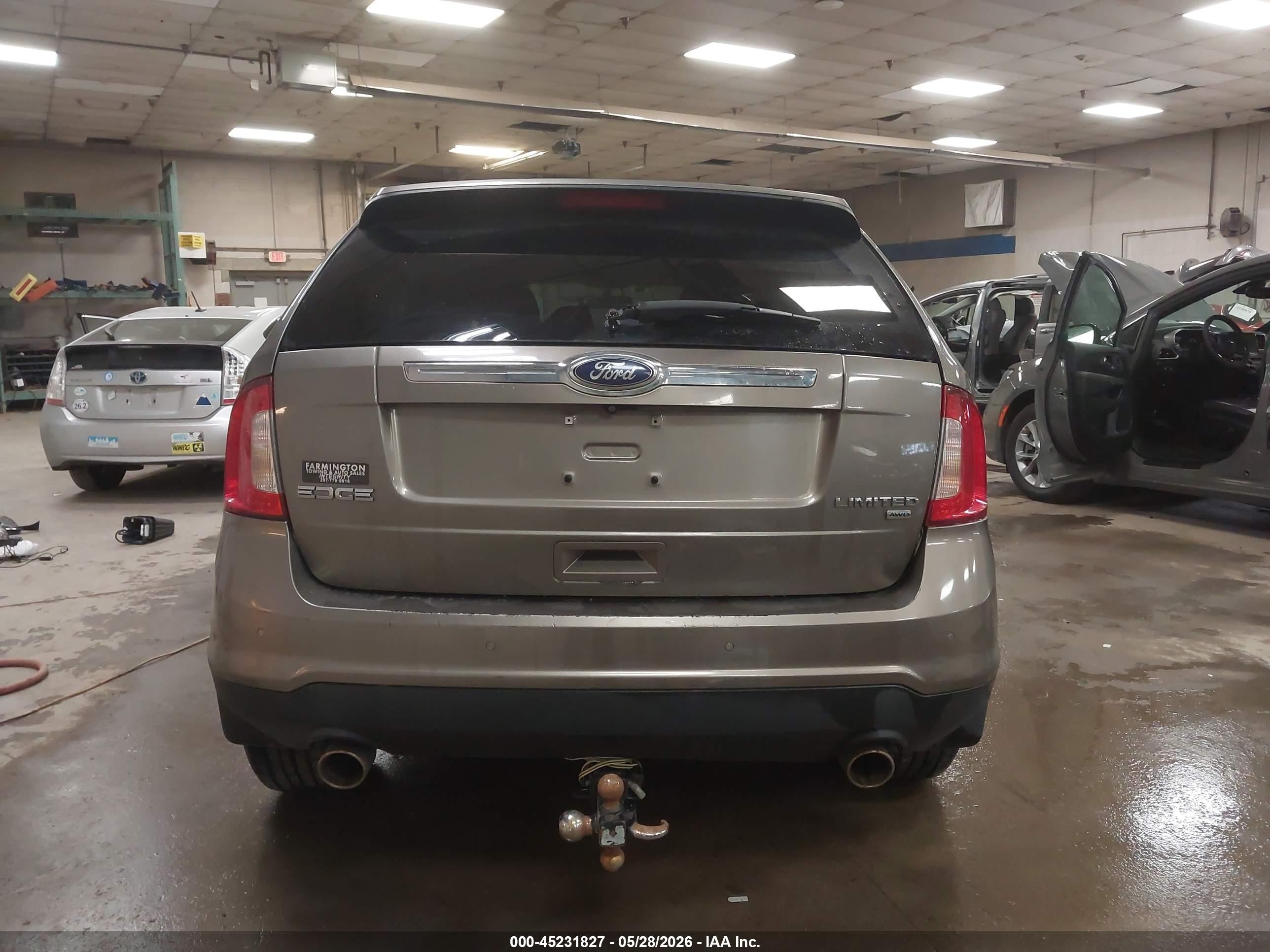 2014 Ford Edge Limited Gray vin: 2FMDK4KC2EBA78789