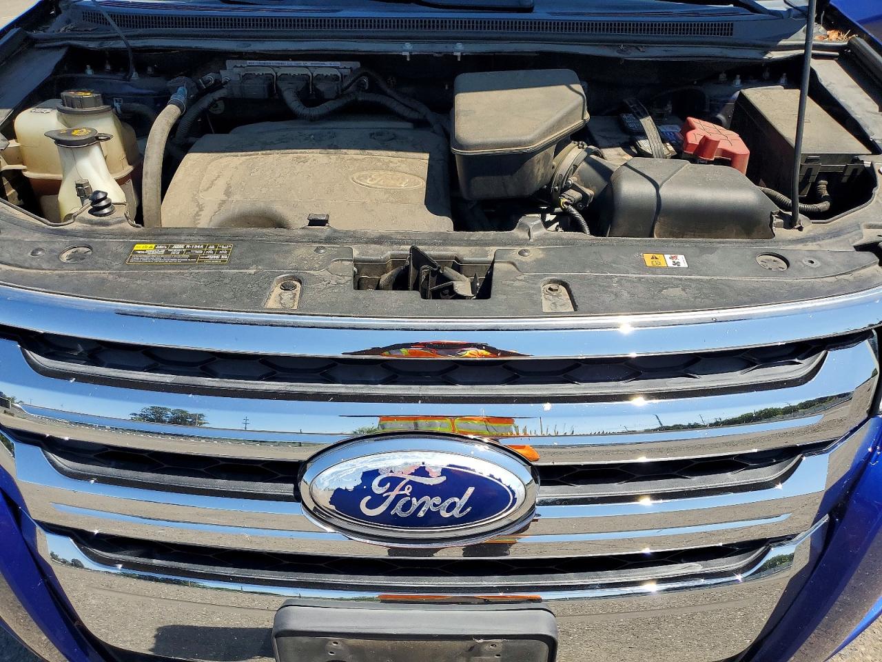 2014 Ford Edge Limited Blue vin: 2FMDK4KC2EBB31295