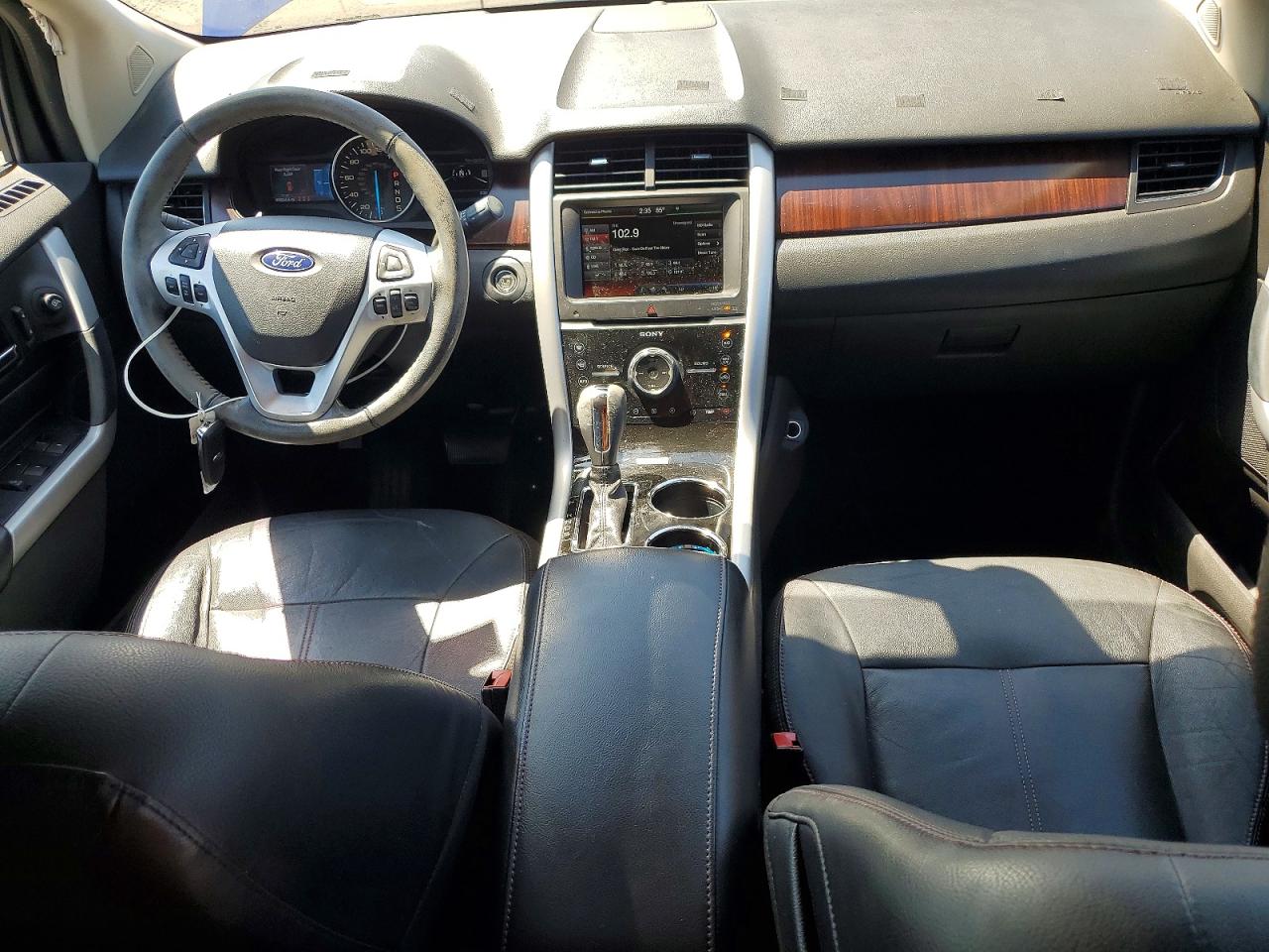 2014 Ford Edge Limited Blue vin: 2FMDK4KC2EBB31295