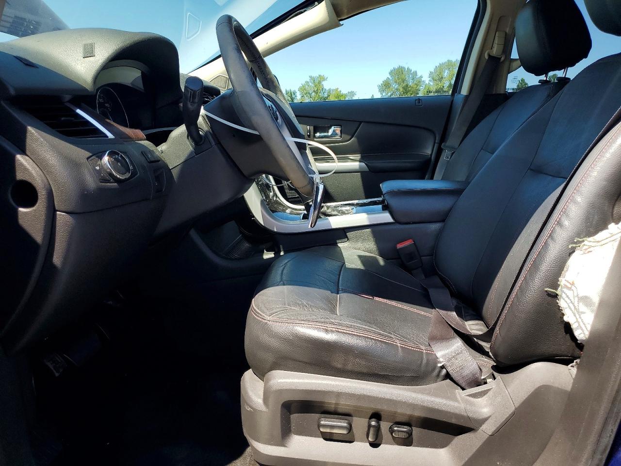 2014 Ford Edge Limited Blue vin: 2FMDK4KC2EBB31295