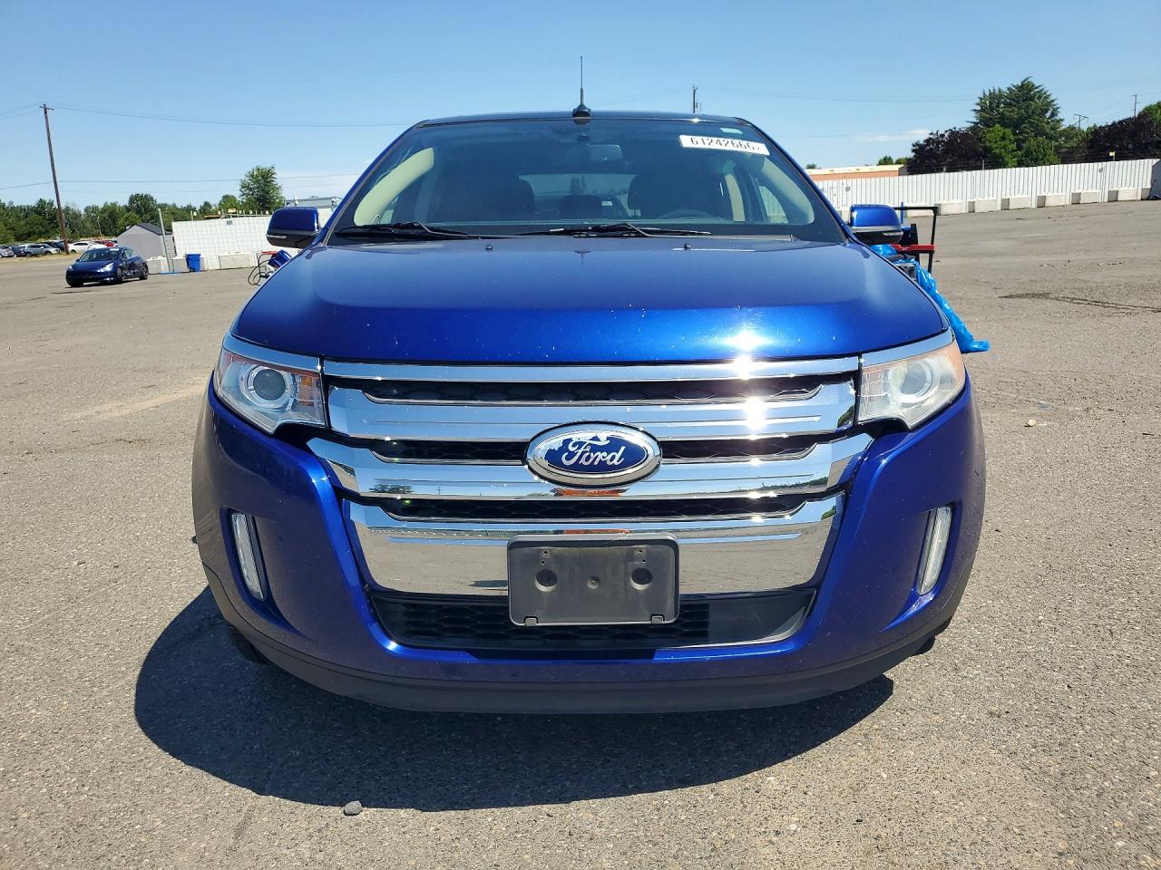 2014 Ford Edge Limited Blue vin: 2FMDK4KC2EBB31295