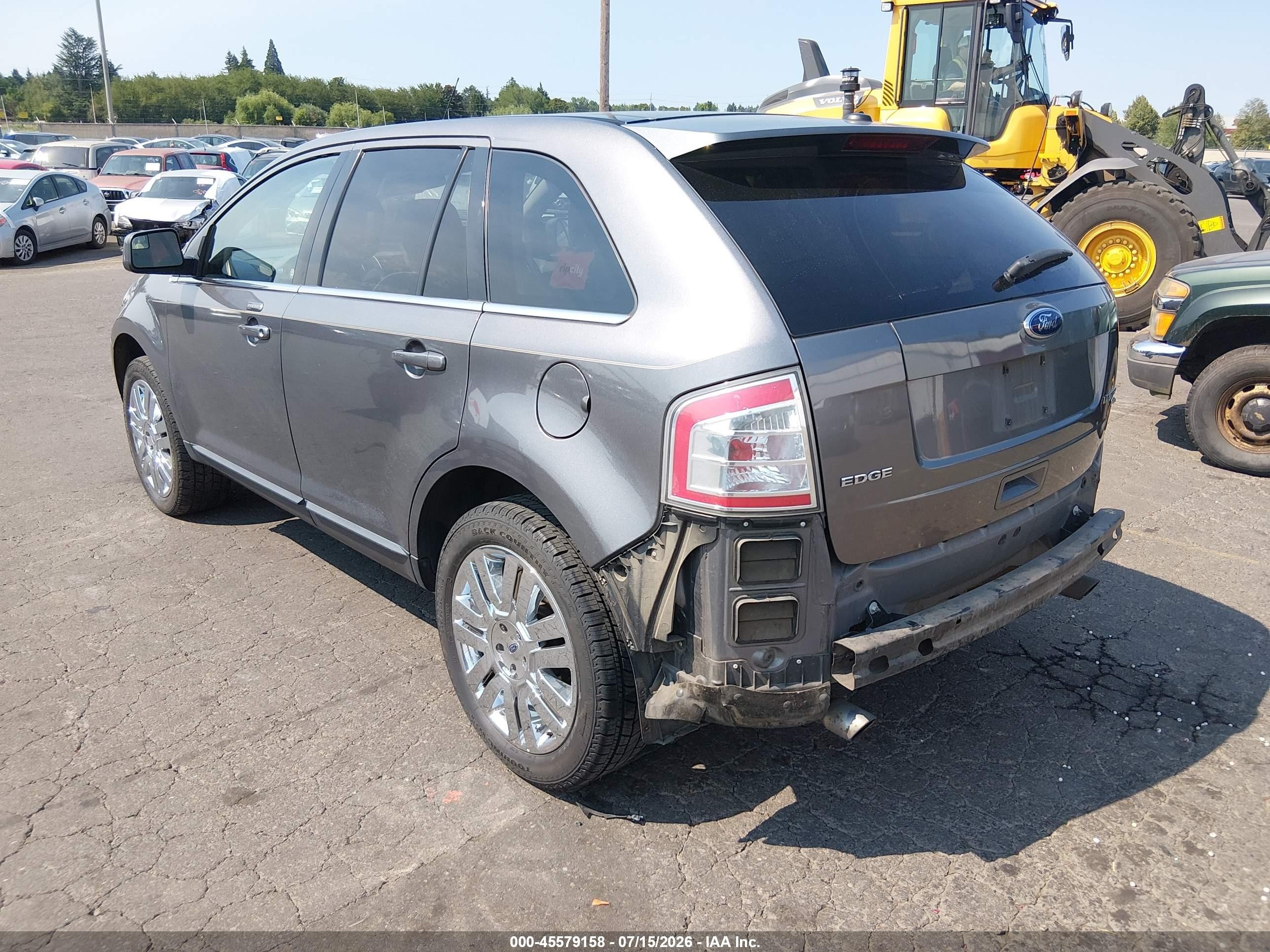 2010 Ford Edge Limited Gray vin: 2FMDK4KC3ABA15873