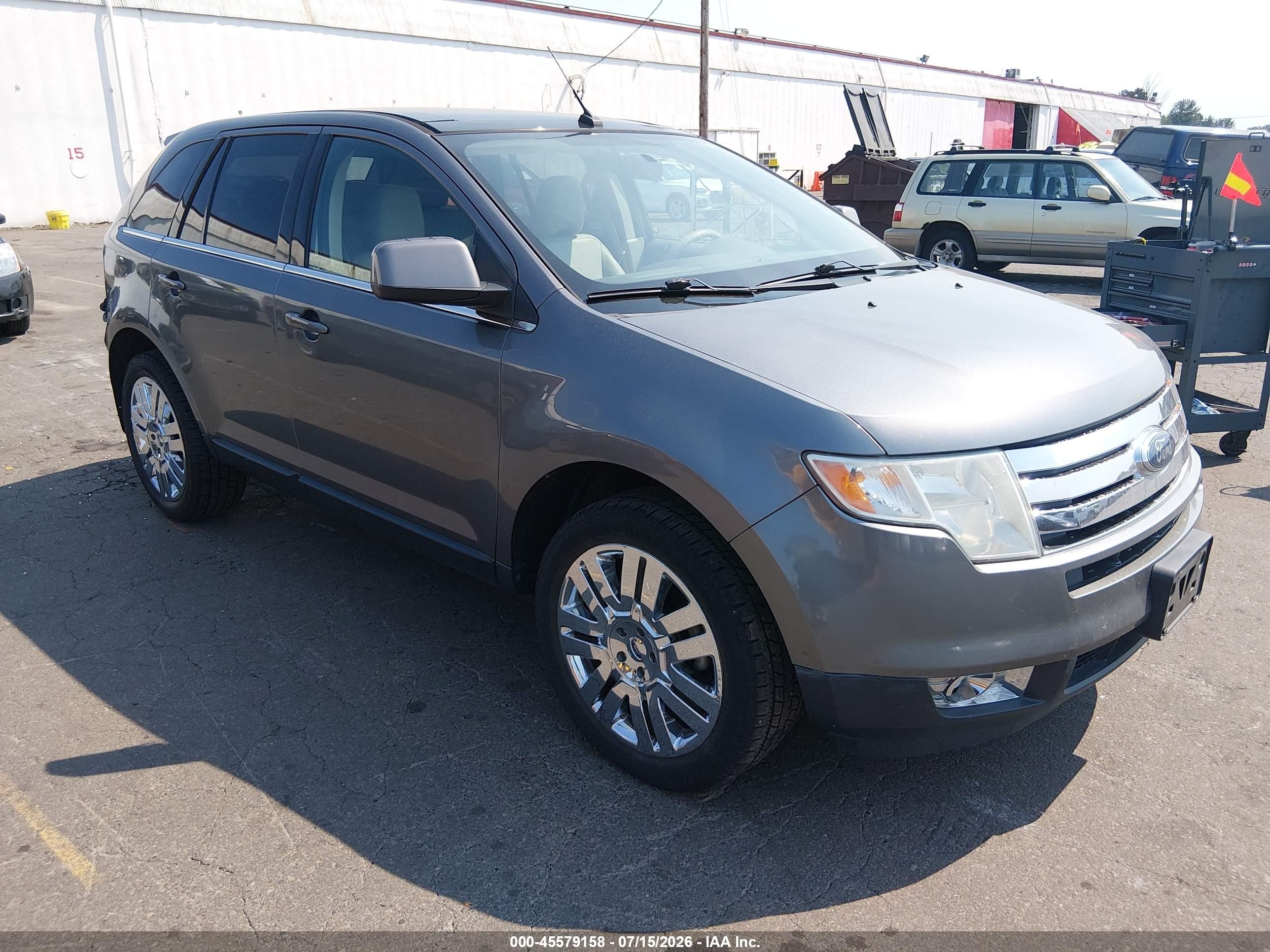 2010 Ford Edge Limited Gray vin: 2FMDK4KC3ABA15873