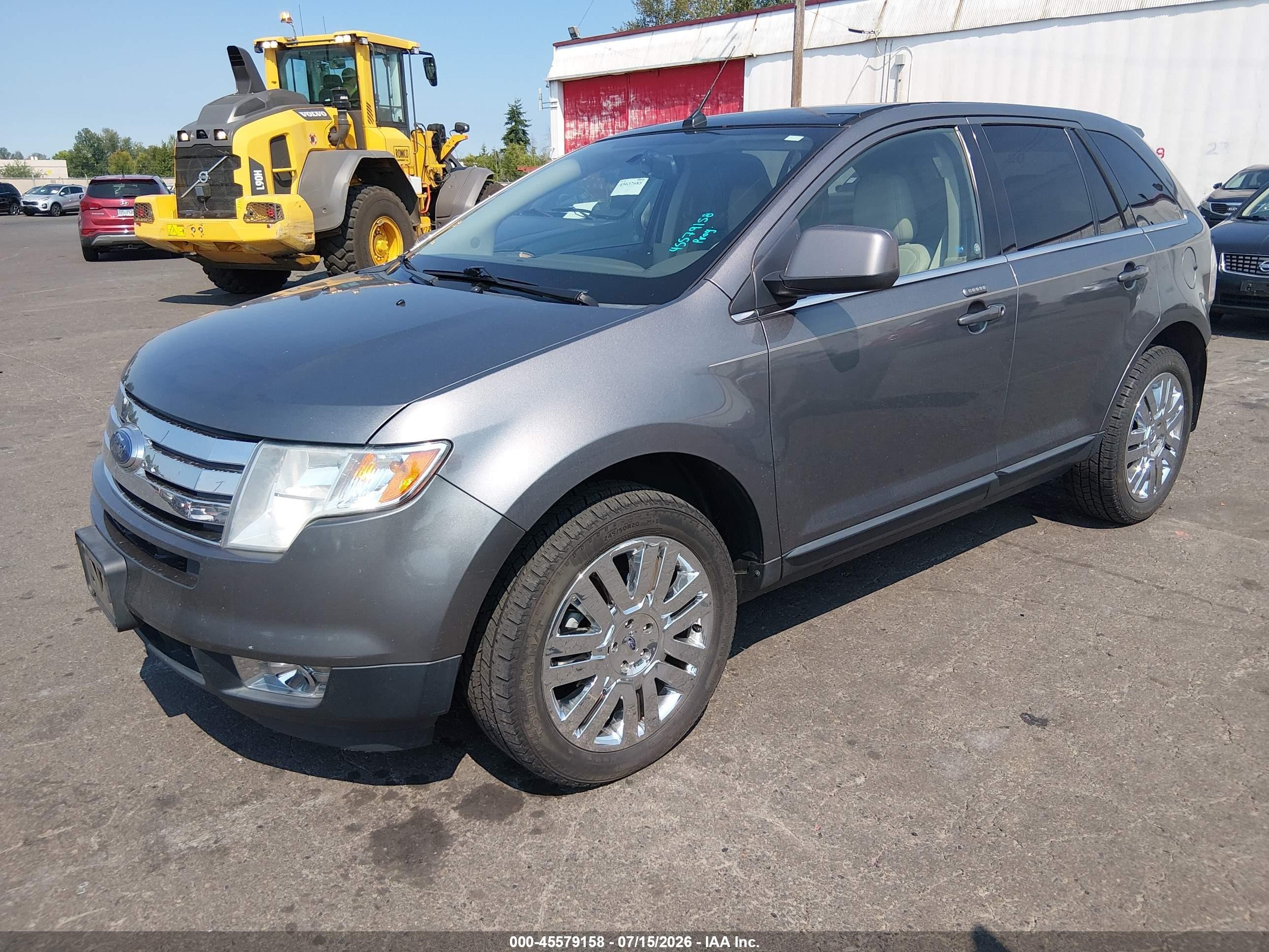 2010 Ford Edge Limited Gray vin: 2FMDK4KC3ABA15873