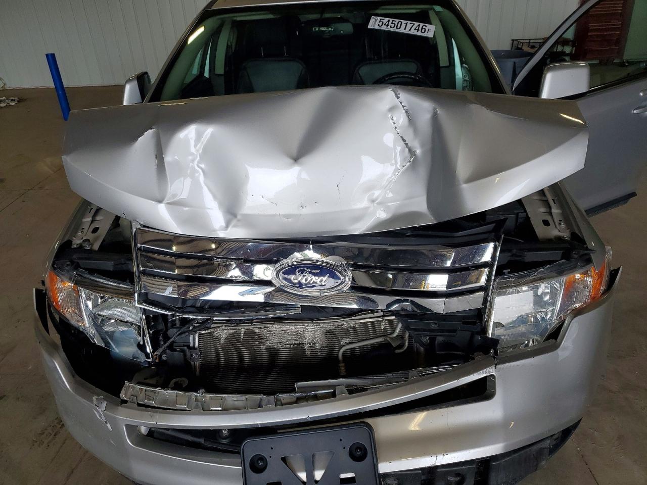 2010 Ford Edge Limited Silver vin: 2FMDK4KC3ABB72707